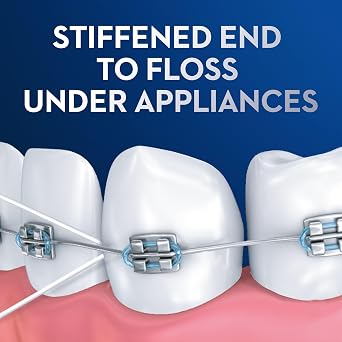 Oral-B Super Floss Önceden Kesilmiş Teller Diş İpi, Nane, 50 Adet