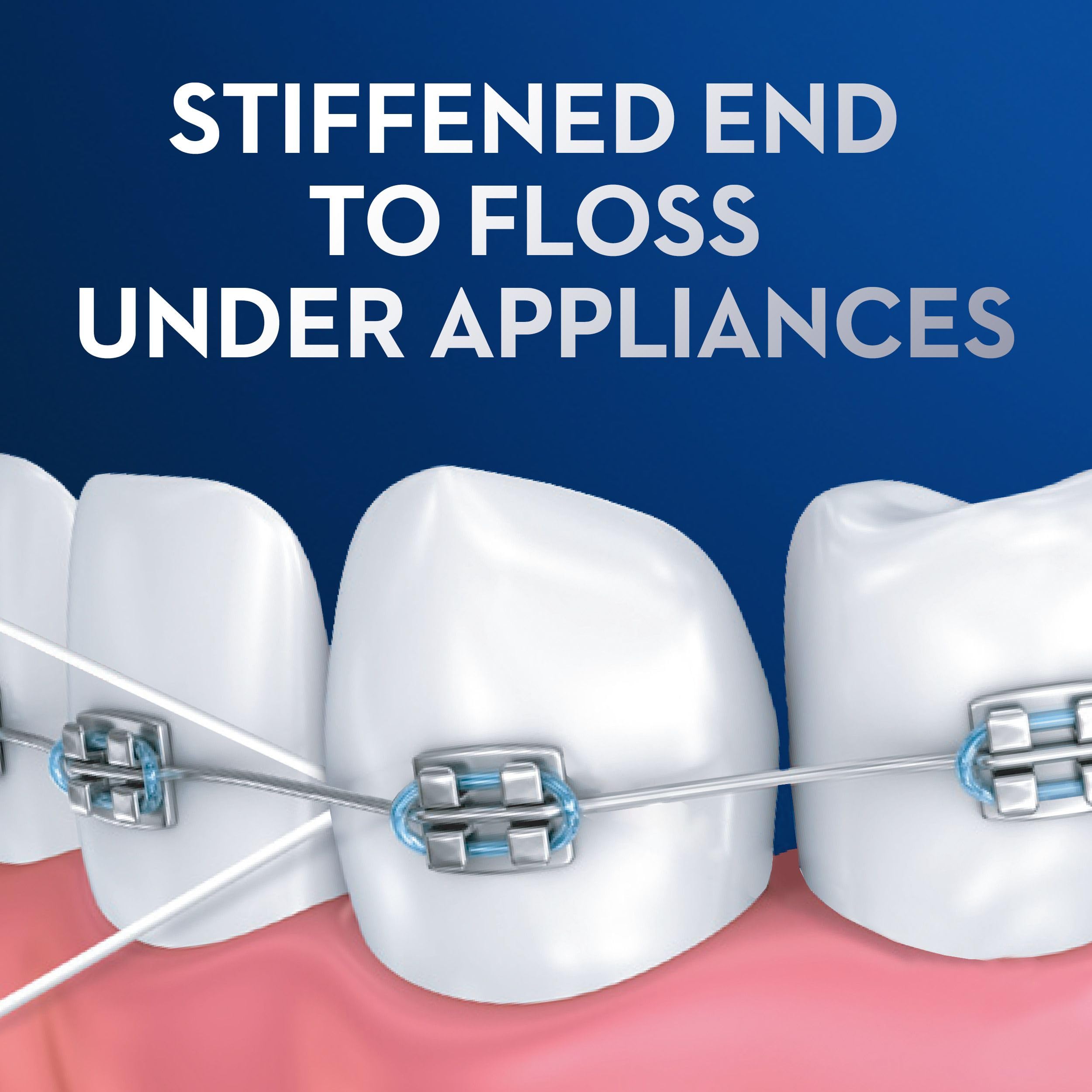 Oral-B Super Floss Önceden Kesilmiş Teller Diş İpi, Nane, 50 Adet