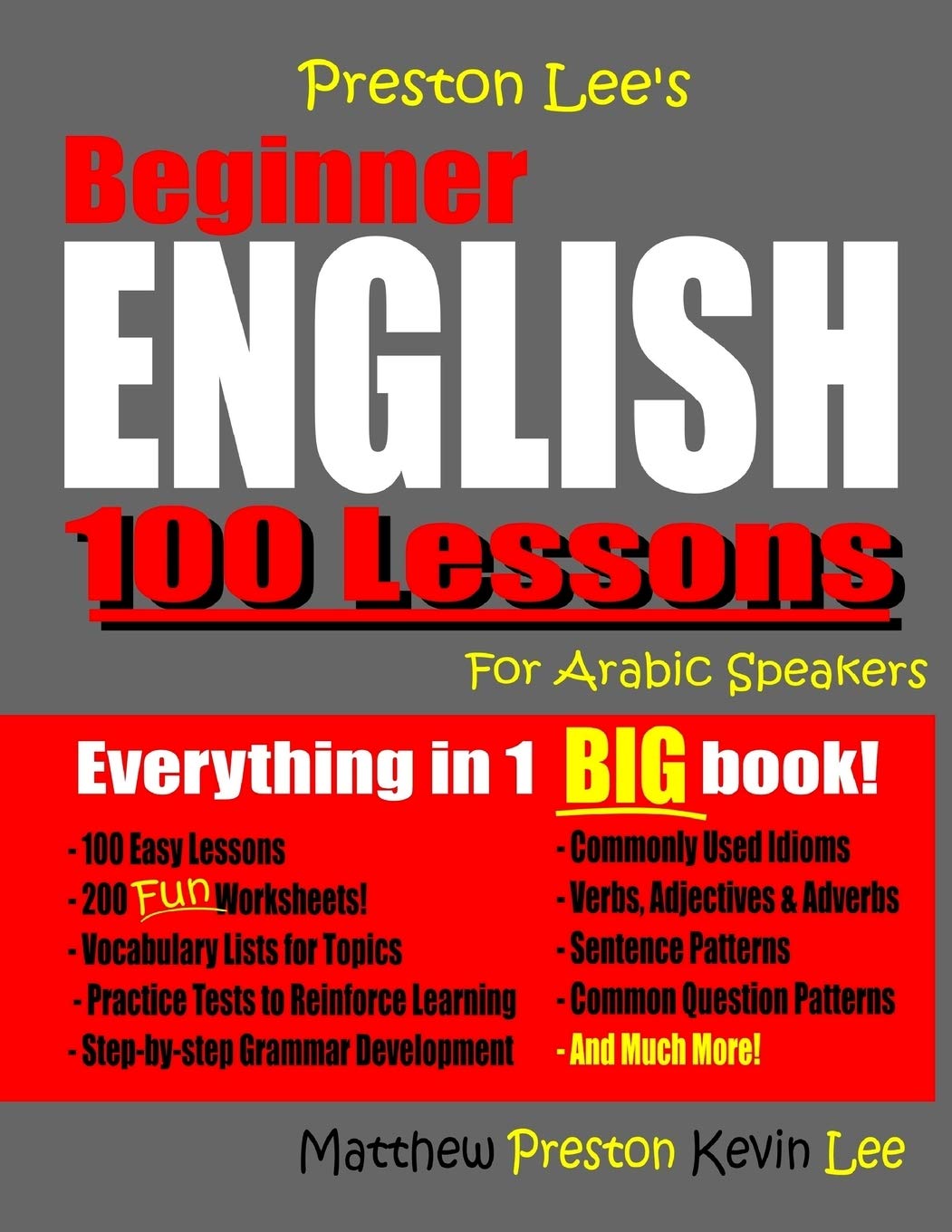 Preston Lee's Beginner English 100 Lessons For Arabic Speakers (Preston Lee's English For Arabic Speakers)