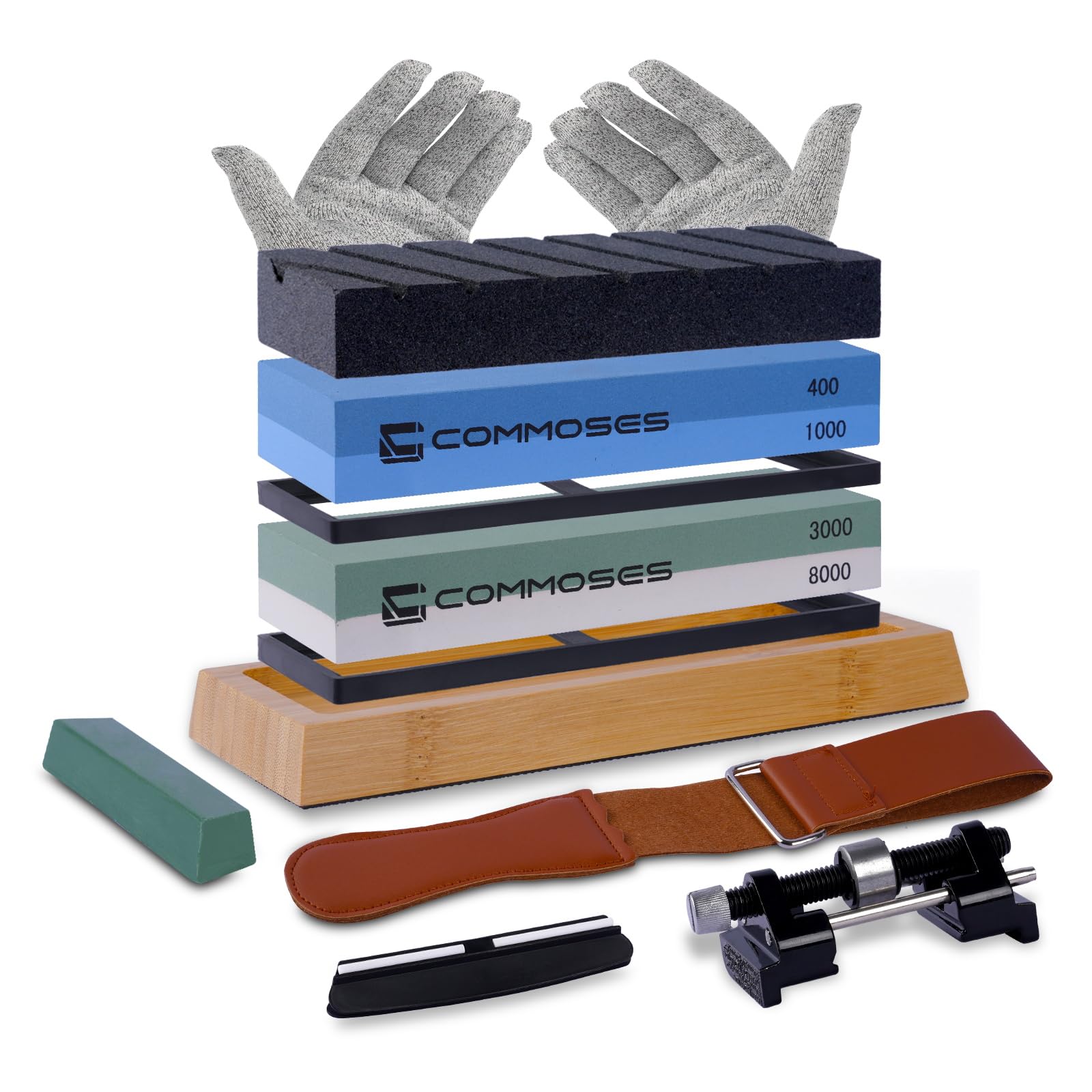 Amazon.com: Whetstone Sharpening Stone Knife Sharpener Stone Set