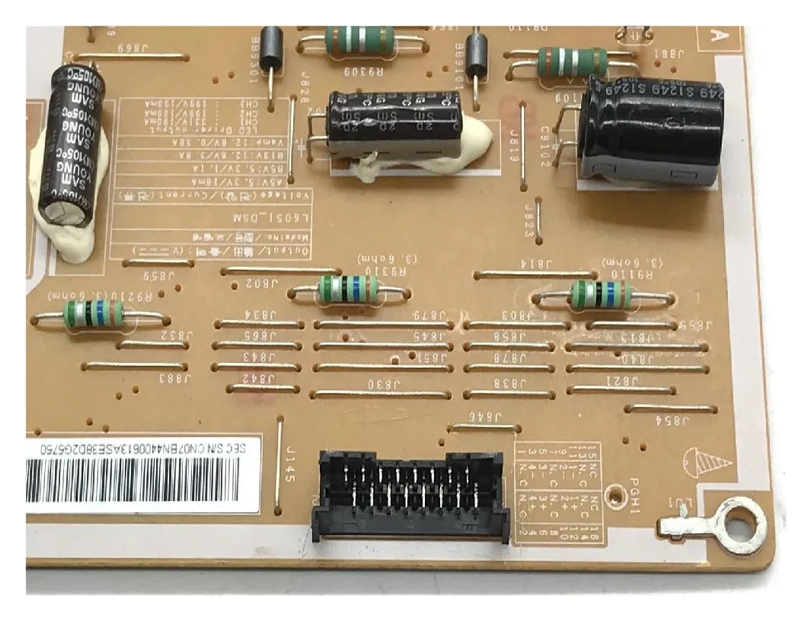 Scheda di alimentazione BN44-00613A PSLF191S05A L60S1_DSM. Compatibile con Samsung. Scheda di alimentazione originale per TV Accessori TV professionali