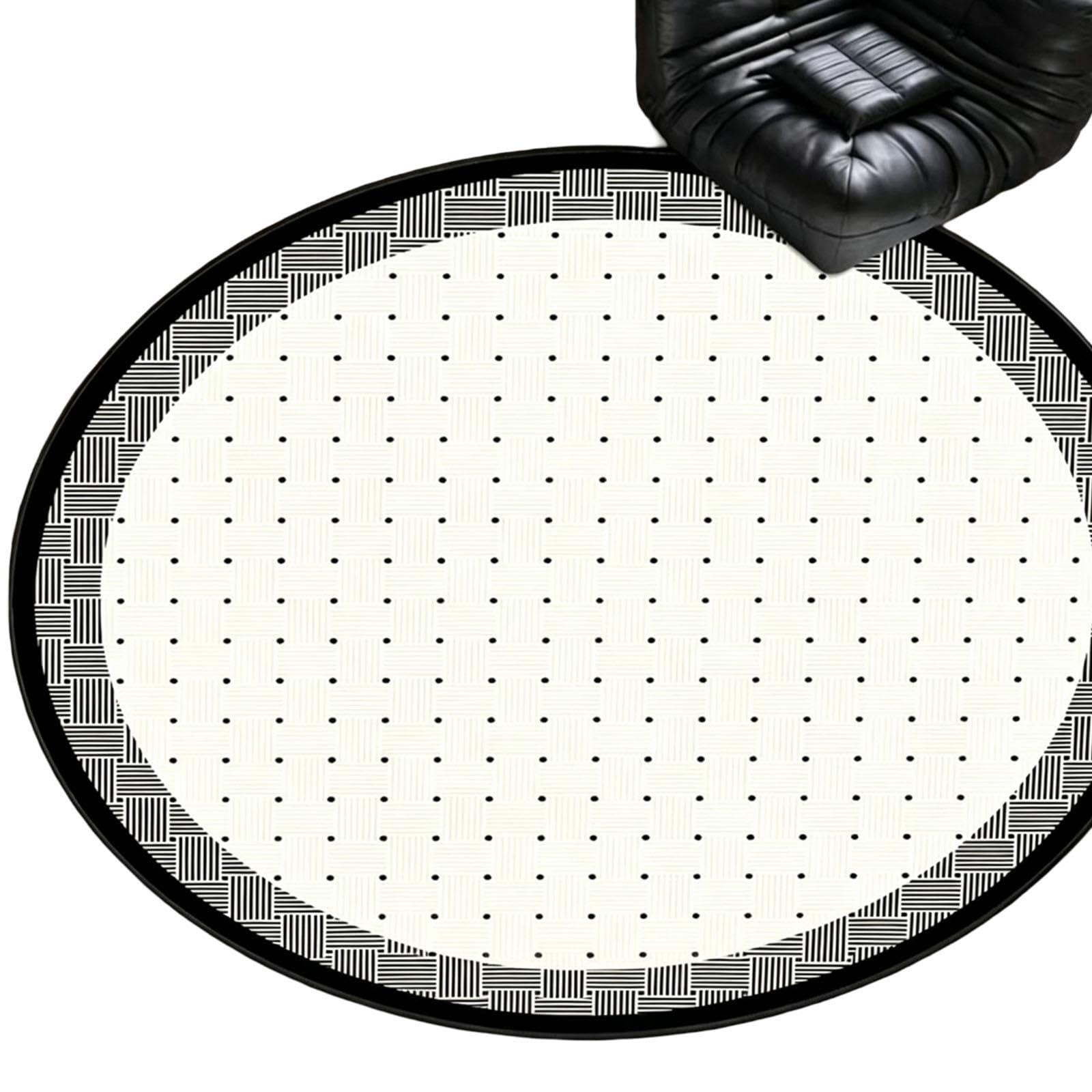 Tapis chauffant rond électrique Chauffe-pieds électrique radiant étanche