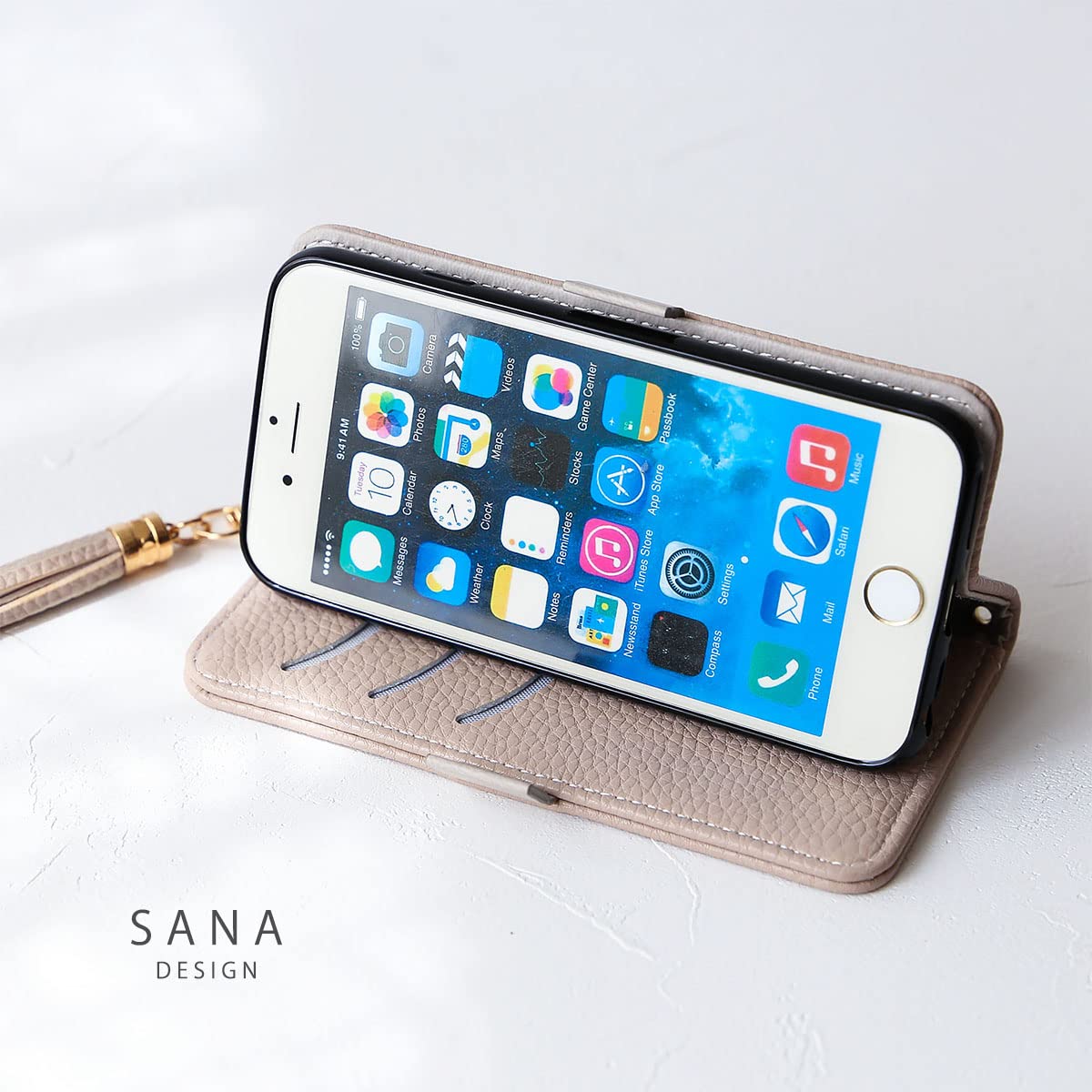 Amazon.co.jp: iPhone 8 7 6 6s アイフォン8 7 6 6s 対応 ケース 手帳