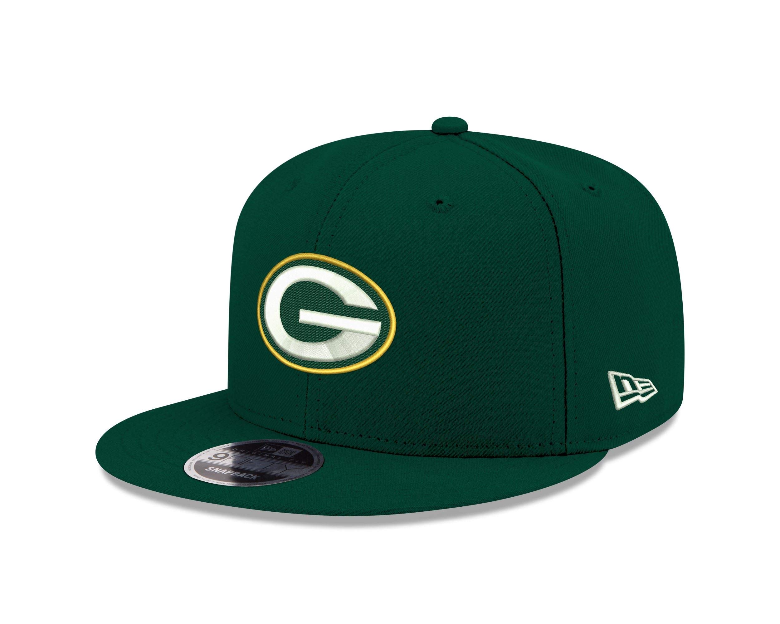New Era Green Bay Packers First Colour Base 9fifty Snapback Cap One-Size