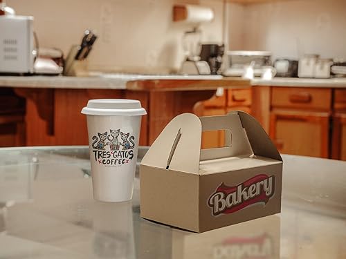 Miniatura 8 de avgrafx 1.5 Inches Custom Sticker Personalized Labels Waterproof Dishwasher Safe Made USA, Custom Labels Business or Image Personalize Your Business