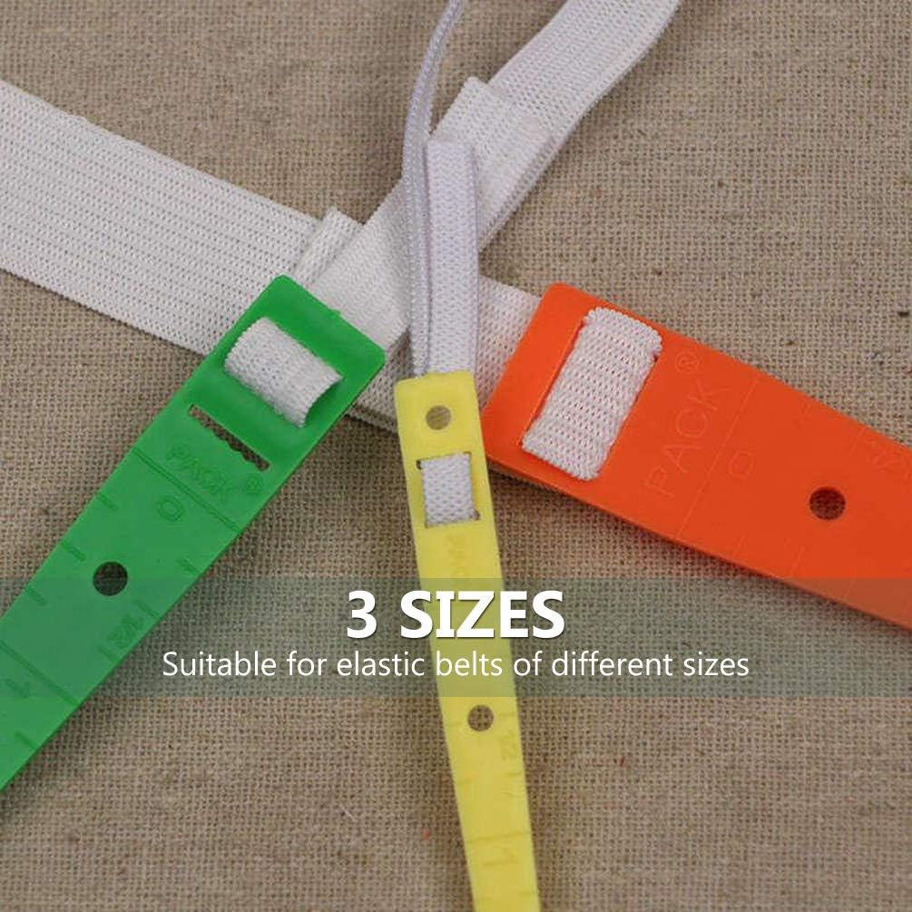 9 PCS Threader Tools for String, TEOYALL Easy Threader Drawstring Replacement Kits, Flexible Drawstring Threader, Loop Turner Hook, Flat Elastic Cord Threader, Metal Tweezers