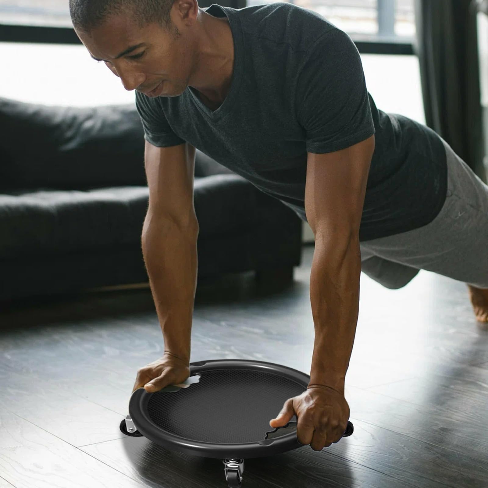 AB-Wheel Roller – Core Trainer Met Antislip, Ergonomische Handgreep, Tot 130 Kg, Voor Mannen & Vrouwen
