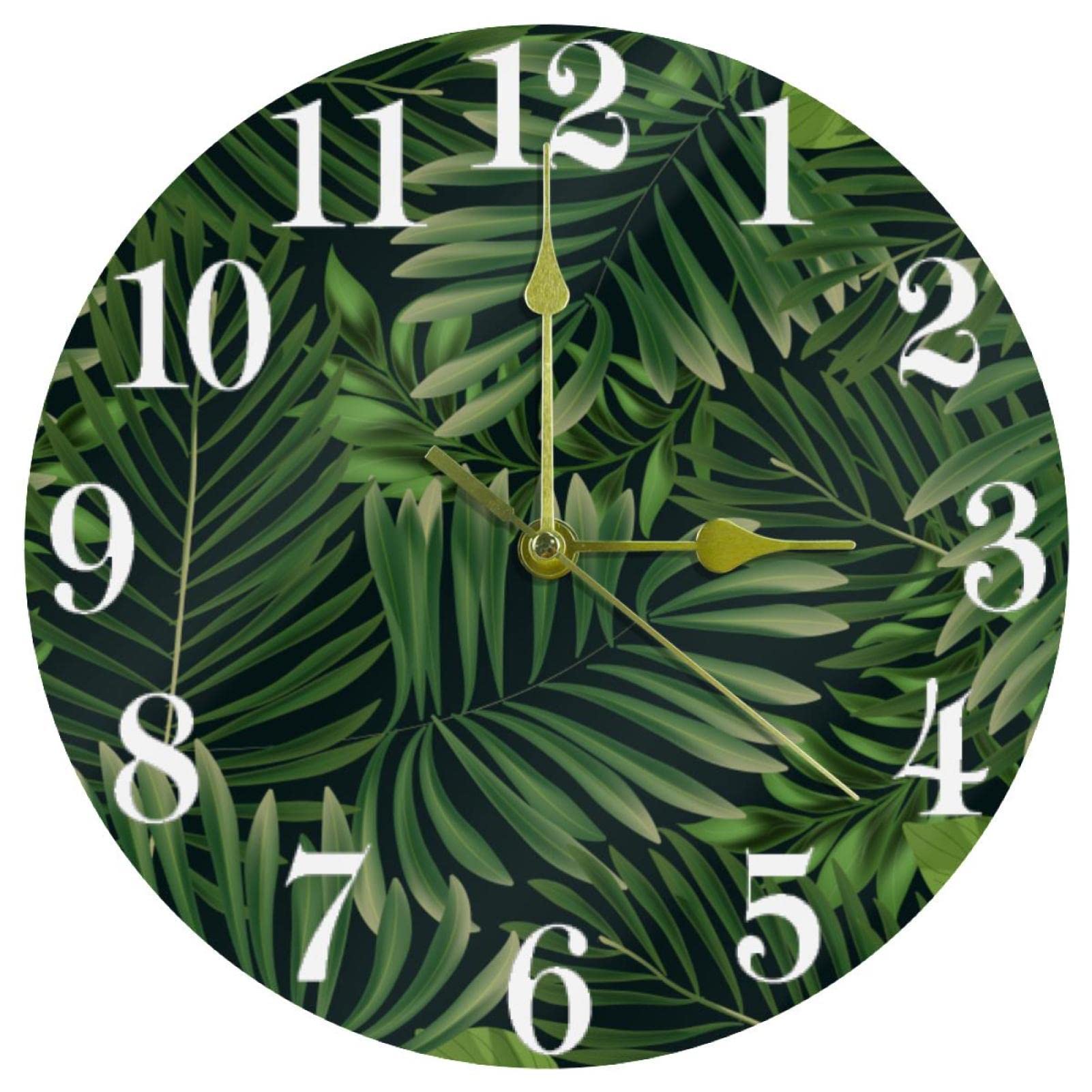 Horloge murale silencieuse à quartz contre le bruit pour école