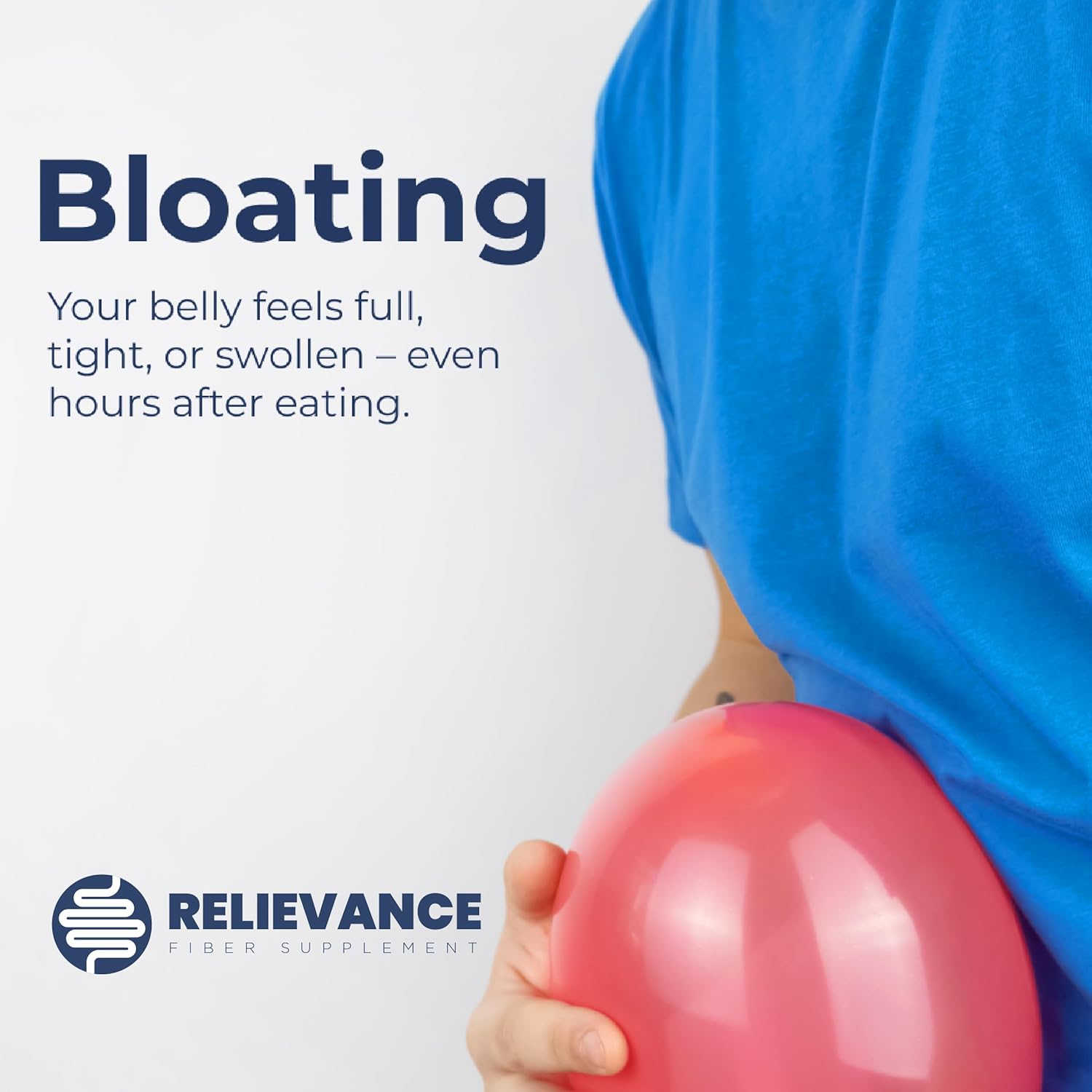 Fiber Supplement - Bloating & Gas Relief Fiber Supplement – 8-Fiber Blend for Digestive Health, Doctor Developed, Supports Regularity & Gut Comfort