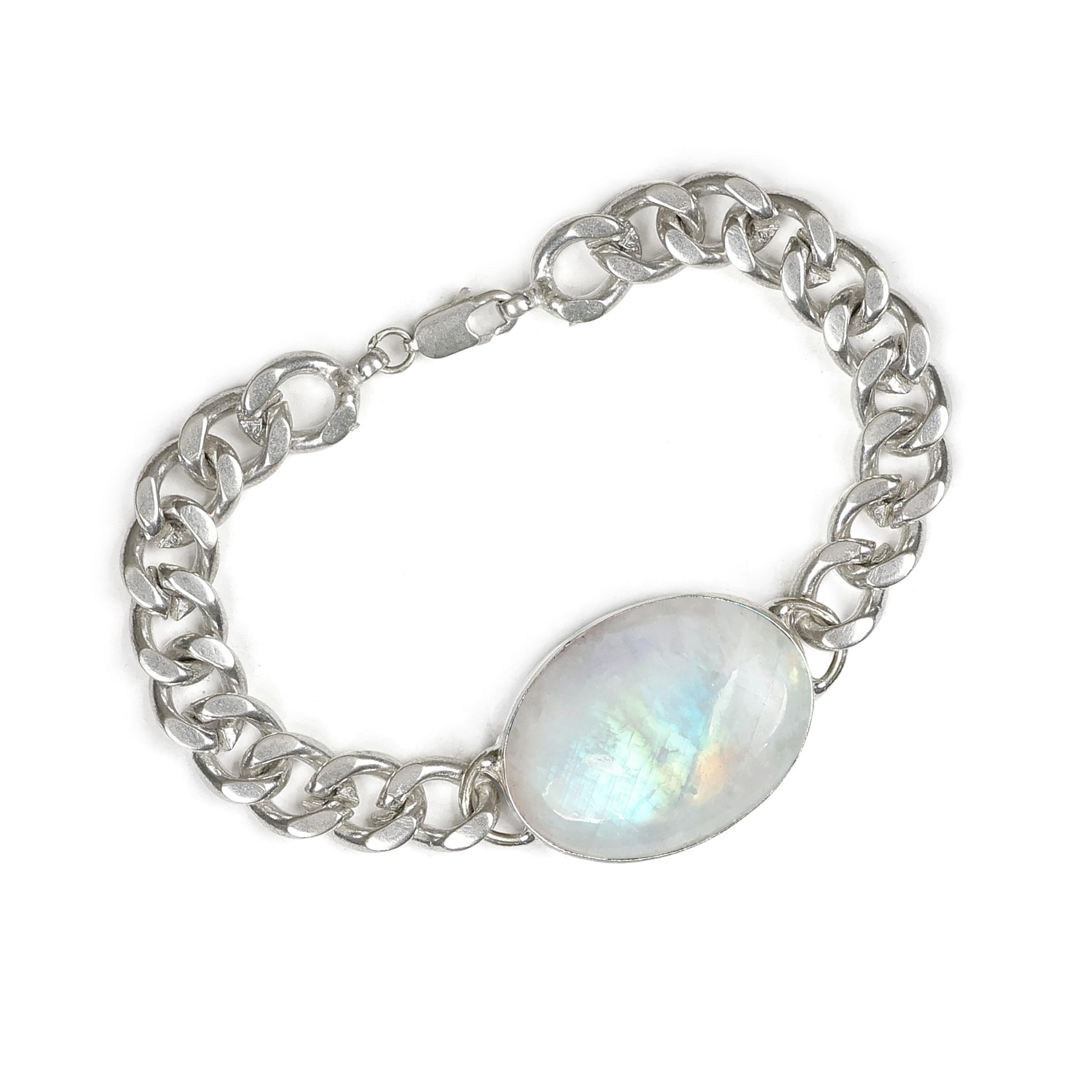 Reiki Crystal Products Natural Rainbow Moonstone Bracelet for Reiki Healing and Crystal Gemstone Bracelet (B0D11C26FZ) Amazon Price History, Amazon Price Tracker