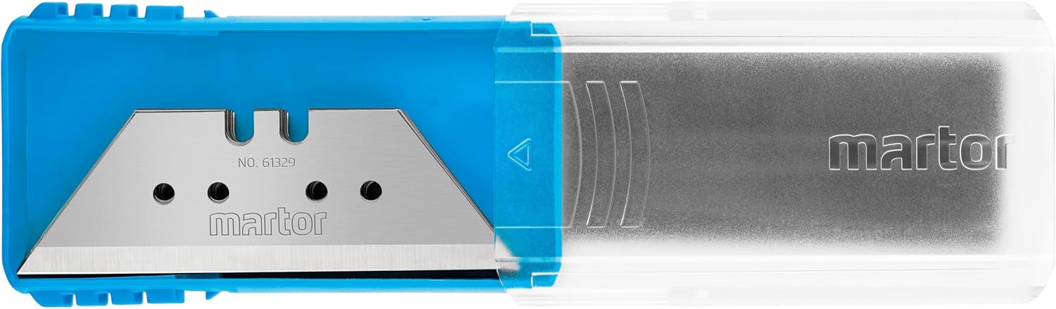 Martor 61329.50 Trapezoid Blade No.61329, Silver