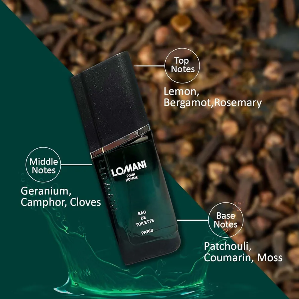 Amazon.com : Lomani By Lomani For Men, Eau De Toilette Spray, 3.3