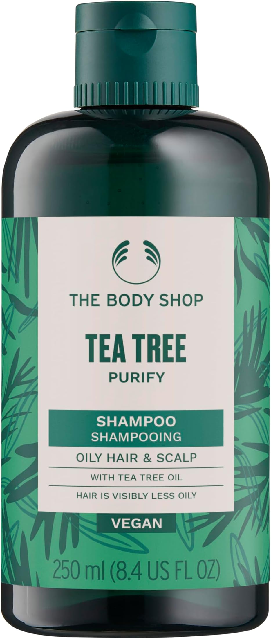 Tea Tree Purifying & Balancing Shampoo for Oily Hair & Scalp, Vegan, 8.4 Fl Oz