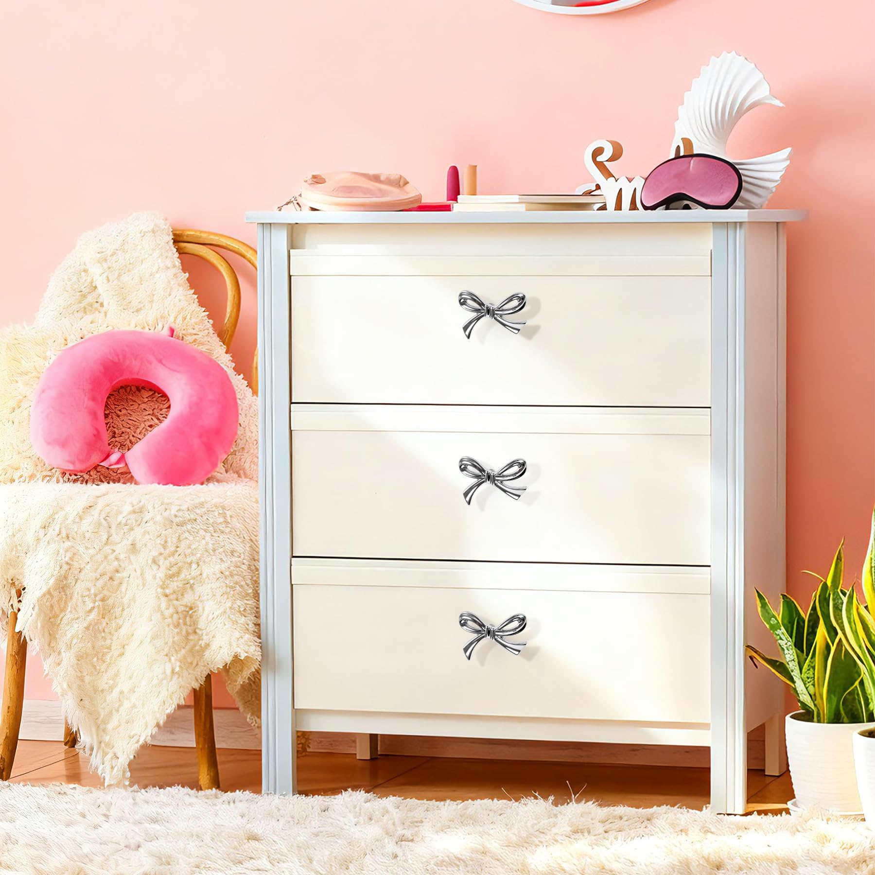 where to buy cute dresser knobs CEYMIO 8 Pack Large Polished Chrome Bow Cabinet Knobs, 2.7 Inches CartName:Clothes Mentor Fayetteville North Carolina SIZE:22W Since I also designed Girls' Twirl Dress -