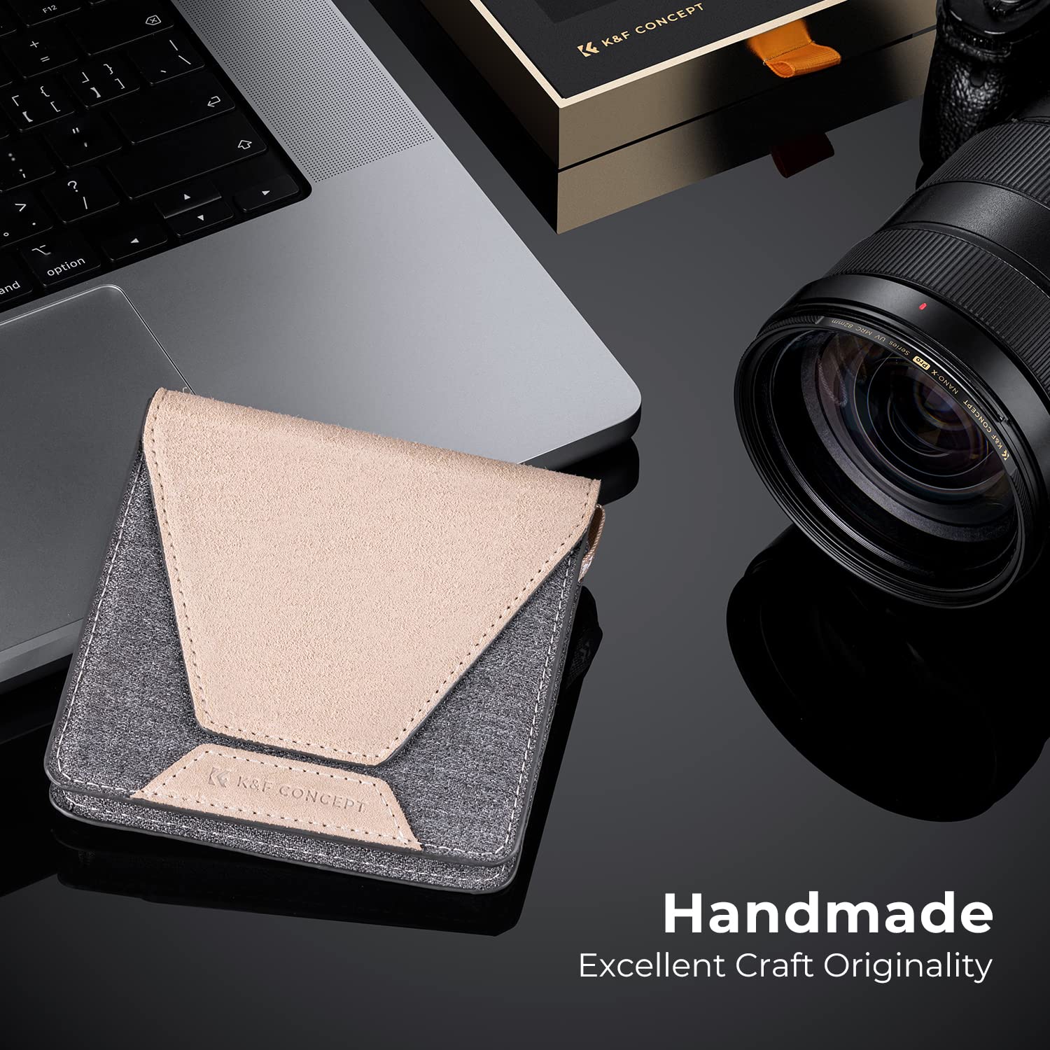 K&F CONCEPT Nano-Xcel Pro 77mm Filtro UV Profesional Marco de Latón Ultradelgado Vidrio HD 99.8% Transmisión Sin Viñeteado para Objetivos Gran Angular con 36 Capas Revestimiento Nano