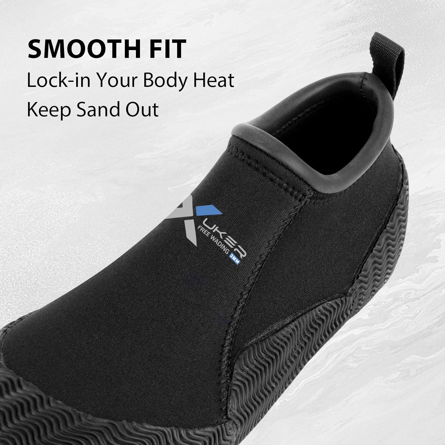 XUKER Neoprene Diving Boots Sand Shoes for Men Women 3mm Glue Blind Stitch Sand Beach Volleyball Wetsuit Socks Shoes - Image 5