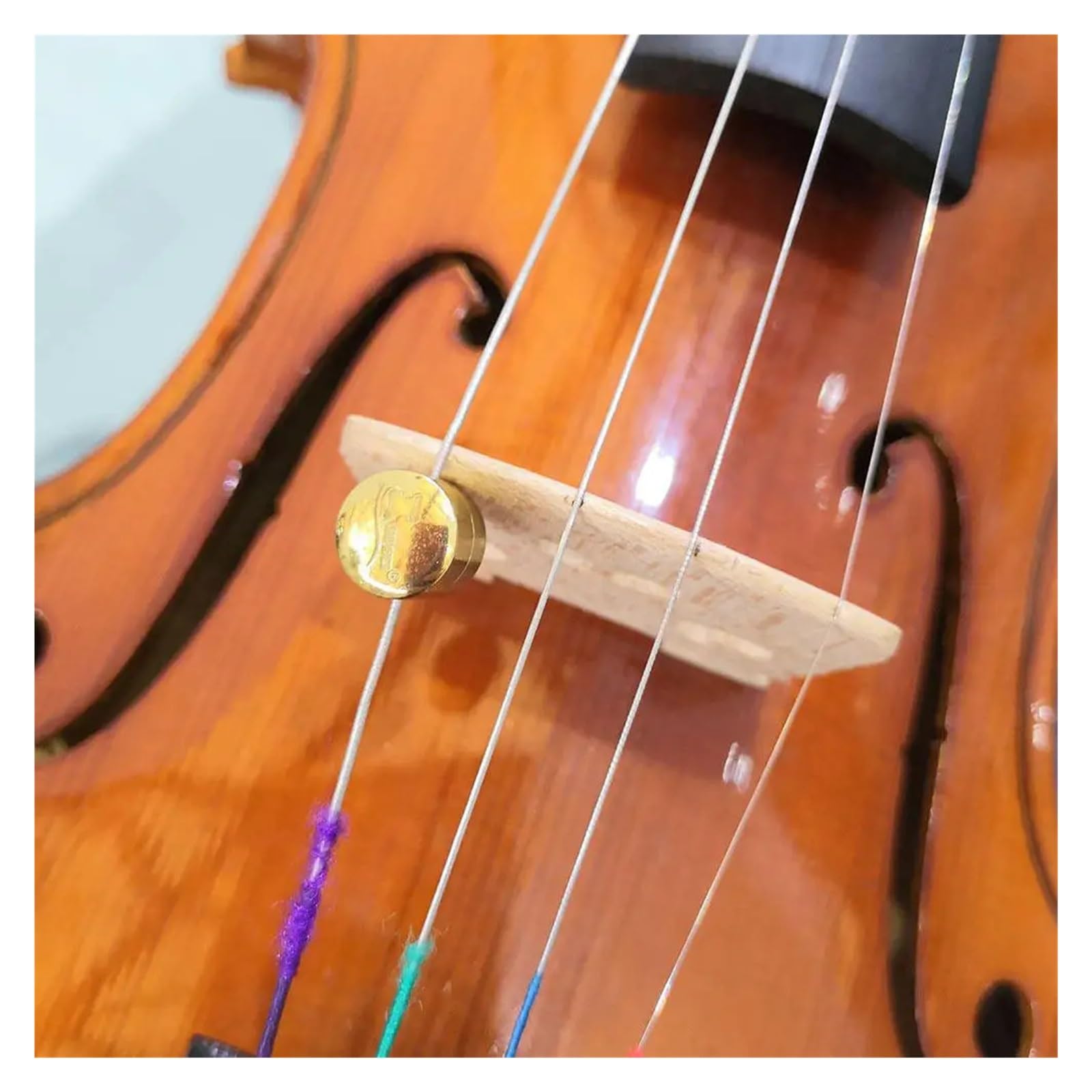Messing-Wolf-Tonunterdrücker For Violine Und Cello | Messing-Unterdrücker eliminiert Wolfstöne for Violine, Cello und Bratsche