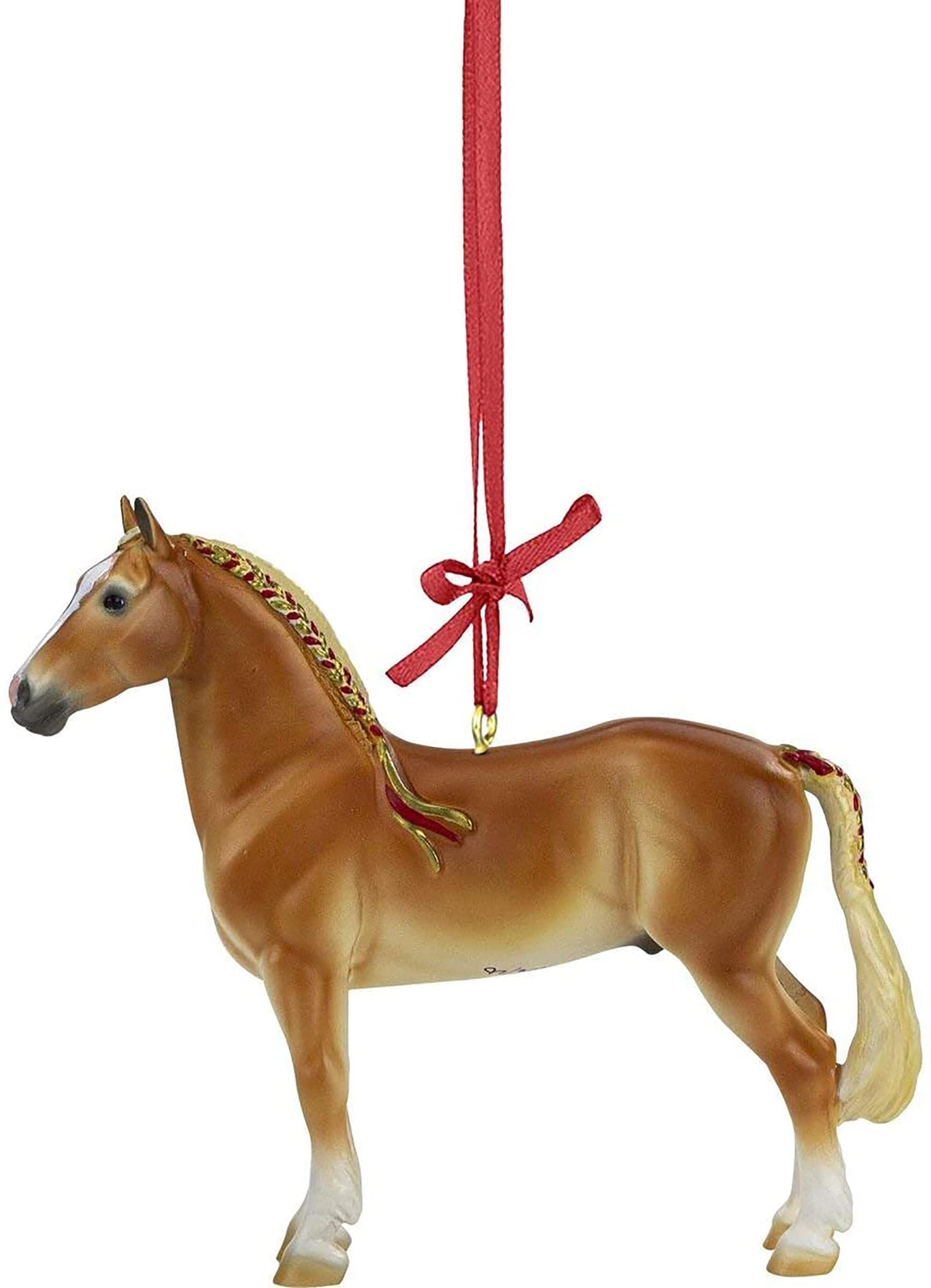 Breyer Horses 2021 Christmas Collection | Beautiful Breeds Ornament - Belgian | Model No.700522,Multicolor