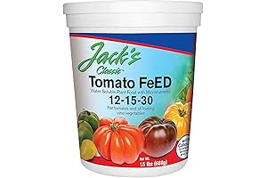 Jack's 12-15-30 Tomato Feed: Enhance Your Tomato Yields