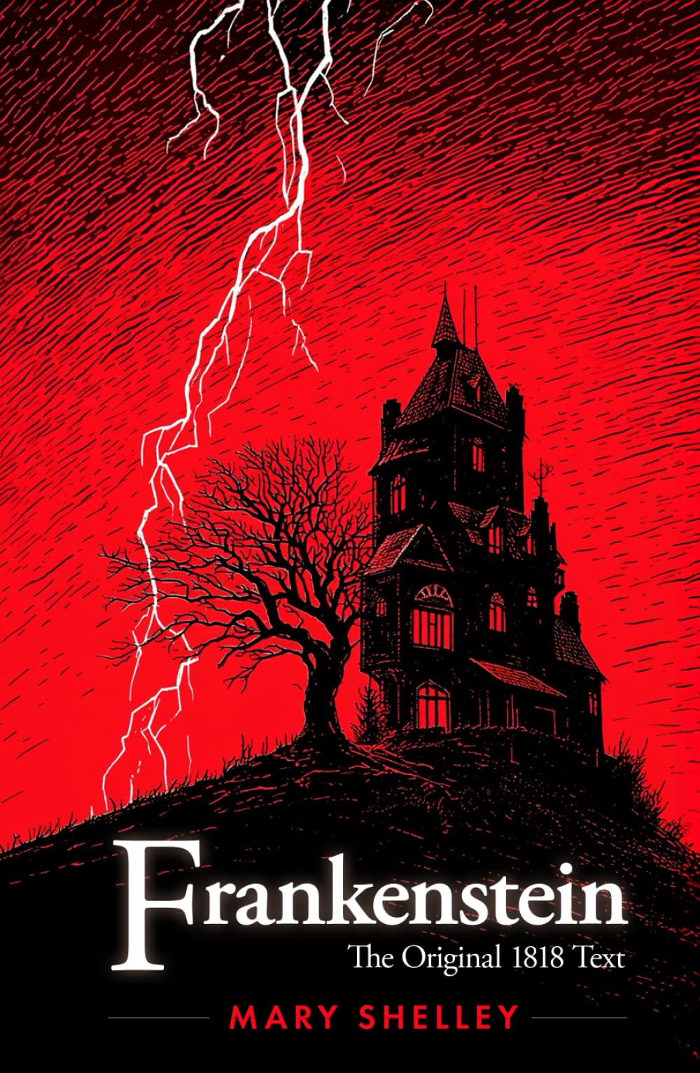 Frankenstein: Original 1818 Text with Illustrations (Illustrated)