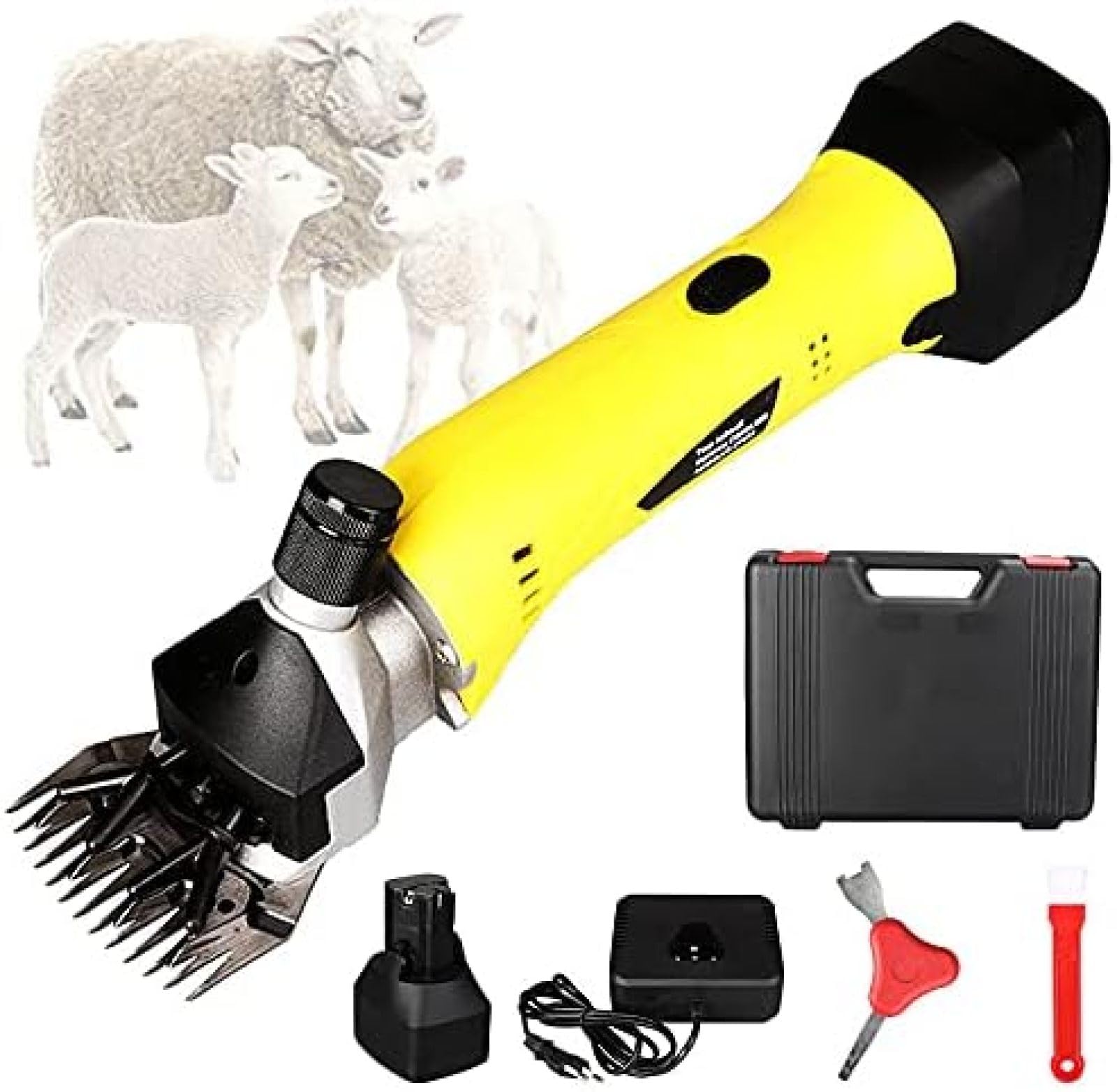 Sheep Shears, 500W Electric Sheep Shearing Clippers with Two