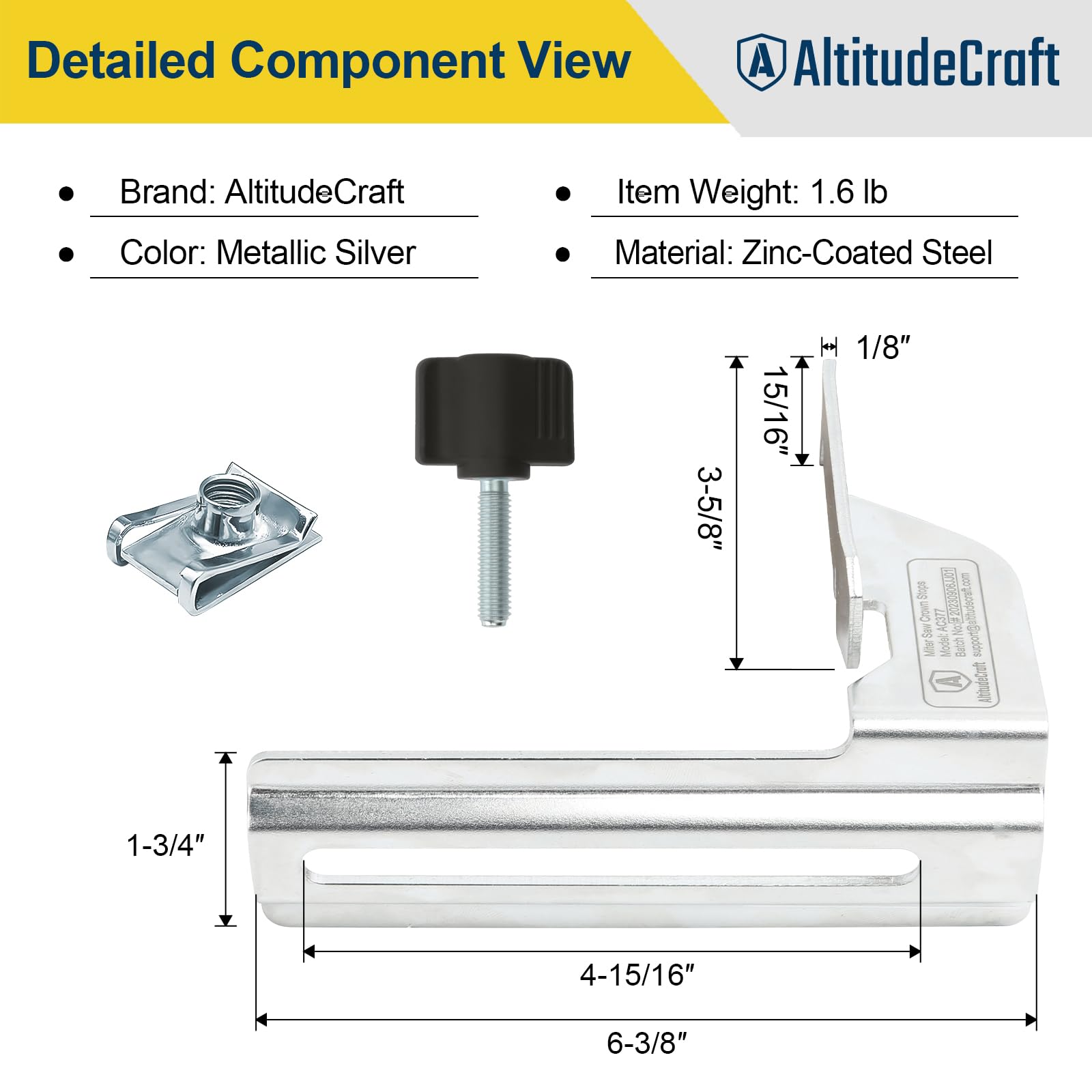 Crown Molding Jig - Precise Miter Saw Cuts -9