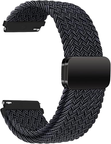 Miniatura 3 de Correa de nailon compatible con Samsung Galaxy Watch 7654FE 1.732 in 1.575 inGalaxy Watch 5 Pro 1.772 inWatch 46 Classic 1.850 in 1.811 in 1.693 in