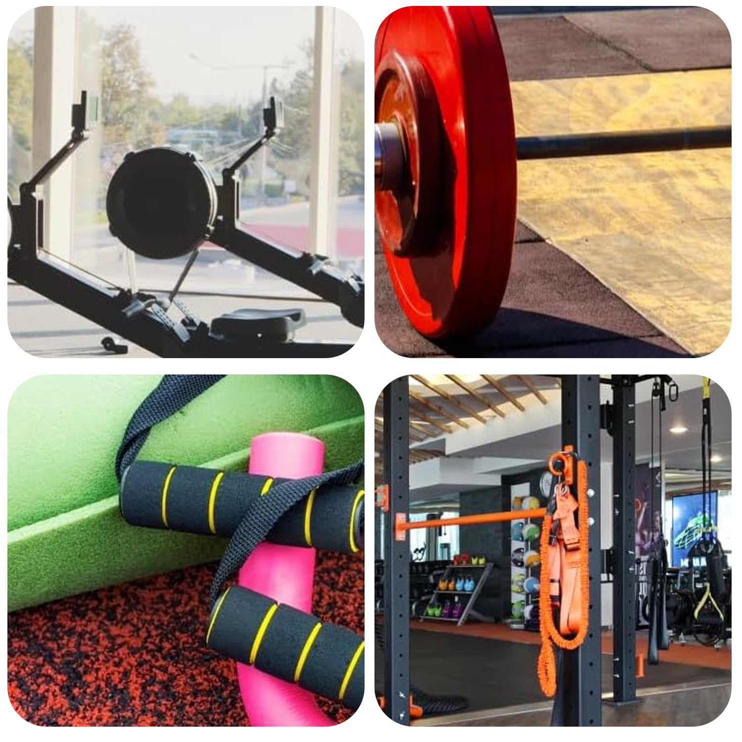 1 para uchwytów fitness, uchwyt wioślarski z regulowaną taśmą oporową, uchwyty do mocowania na drążkach do podciągania, długich hantlach, maszynach do podciągania, maszynach wioślarskich, wciągarkach