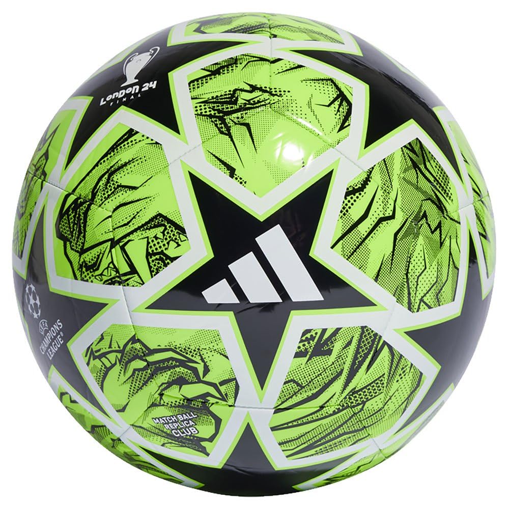 adidas UEFA Champions League Club Ball IN9328 - Palla da calcio unisex, 4 EU, colore: Verde