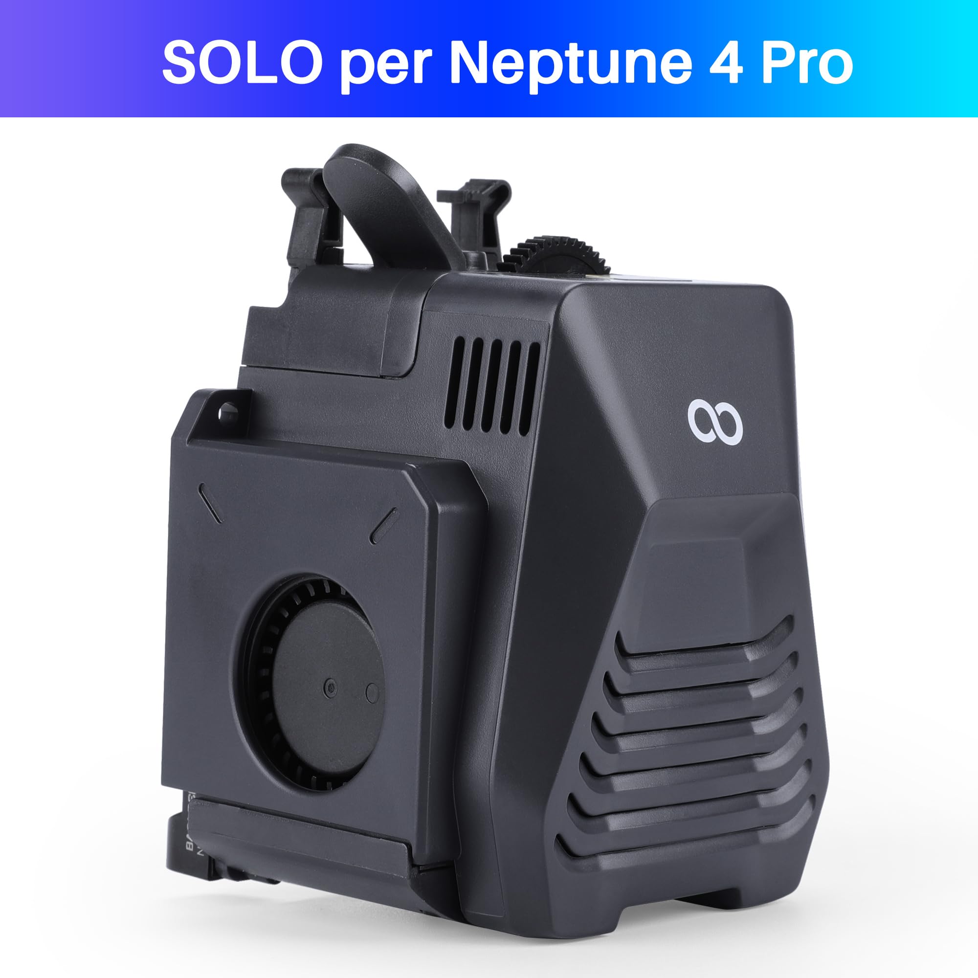 ELEGOO Estrusore per Neptune 4 Pro, Azionamento dell'Estrusore della Stampante 3D, Azionamento Diretto a Doppio Ingranaggio Completamente Assemblato, Accessorio Ufficiale della Stampante 3D