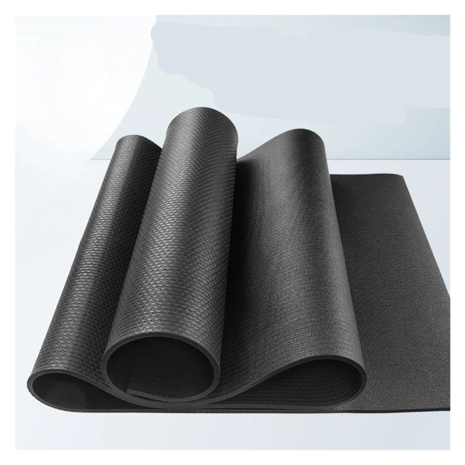 Tappetino Palestra Tappetino da yoga oversize allungato antiscivolo ad alta densità silenzioso assorbimento degli urti tappetino da ballo fitness ispessito