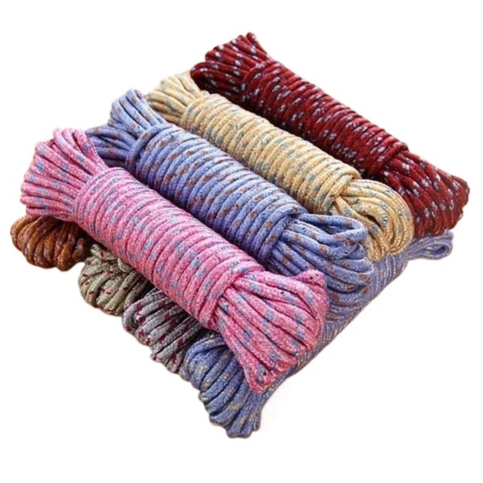 Outdoor Washing Line, Clothesline Random Color For Outdoor Drying