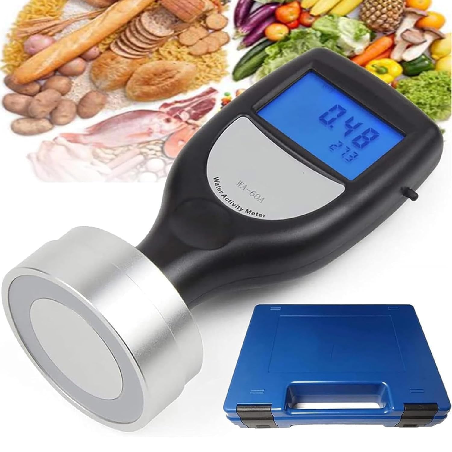 Medidor De Actividad De Agua, Medición De Actividad De Agua De Alimentos, La Precisión Puede Alcanzar ±0.03 Aw, Tiene Funciones De Apagado Automático, Apagado Manual E Indicación De Alarma De Bajo Vol