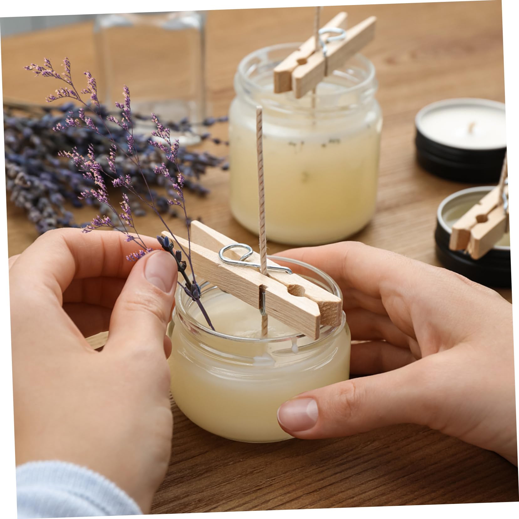 Abaodam 5ensembles Fleurs Séchées Naturelles pour Matériaux Artisanaux Décoration Unique pour Scrapbooking Manucure Et Créations Personnelles pour La Créativité
