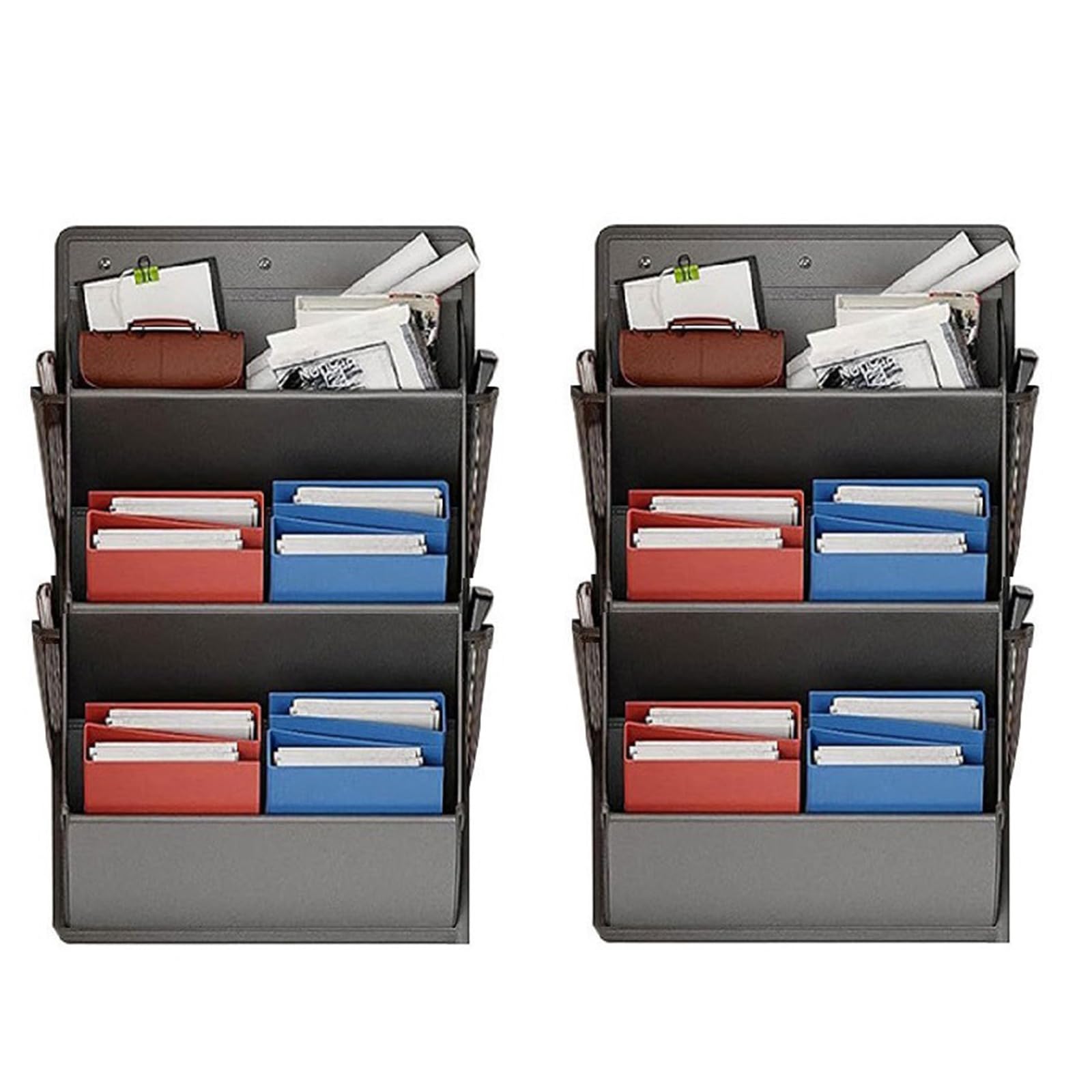Almacenamiento Trasero de Puerta Flexible con Bolsillos Reforzados para Zapatos, Accesorios y artículos de Limpieza, Armario, Zapatero