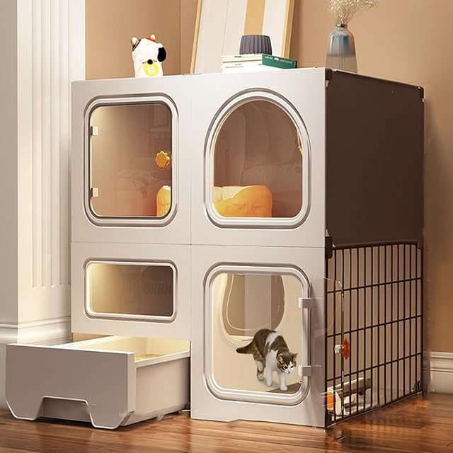 Jaula Grande Para Gatos De Interior DIY, Casa Para Gatos, Jaula Para Gatos, Habitación Para Gatos De Interior