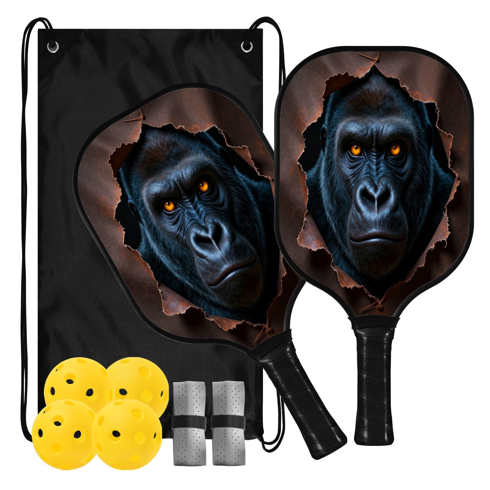 Wiosło Wild Primate Face Spin & Power Pickleball