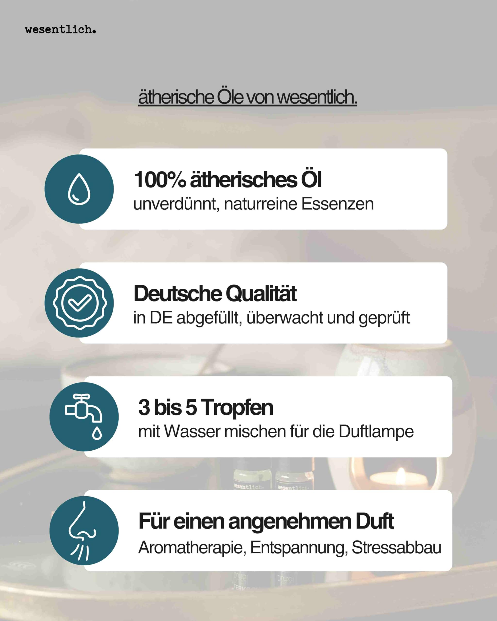 wesentlich. Kamille Öl blau | sanft, krautig, warm | 100% naturreines, ätherisches Öl | Glasflasche (10ml)