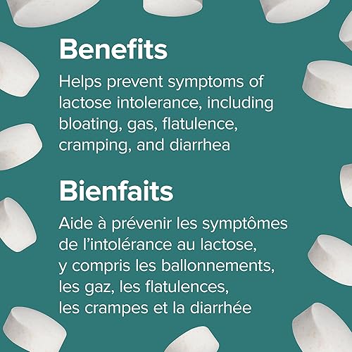 Miniatura 6 de Webber Naturals Enzima Lactasa Dairy Again, 60 tabletas masticables