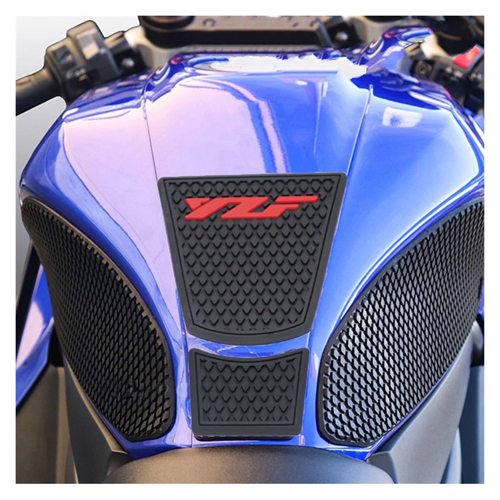 AVDB-moto Motorrad-Tankschutz Folie – Selbstklebend, Kompatibel Mit Honda Hornet (Farbe 2)