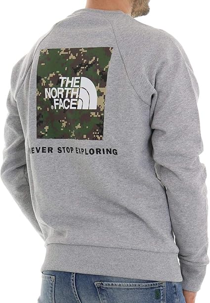 the north face raglan red box