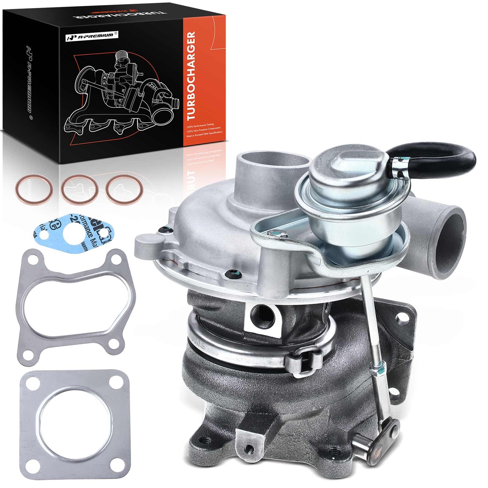 A-Premium Complete Turbo Turbocharger Kit, With Wastegate - View #9