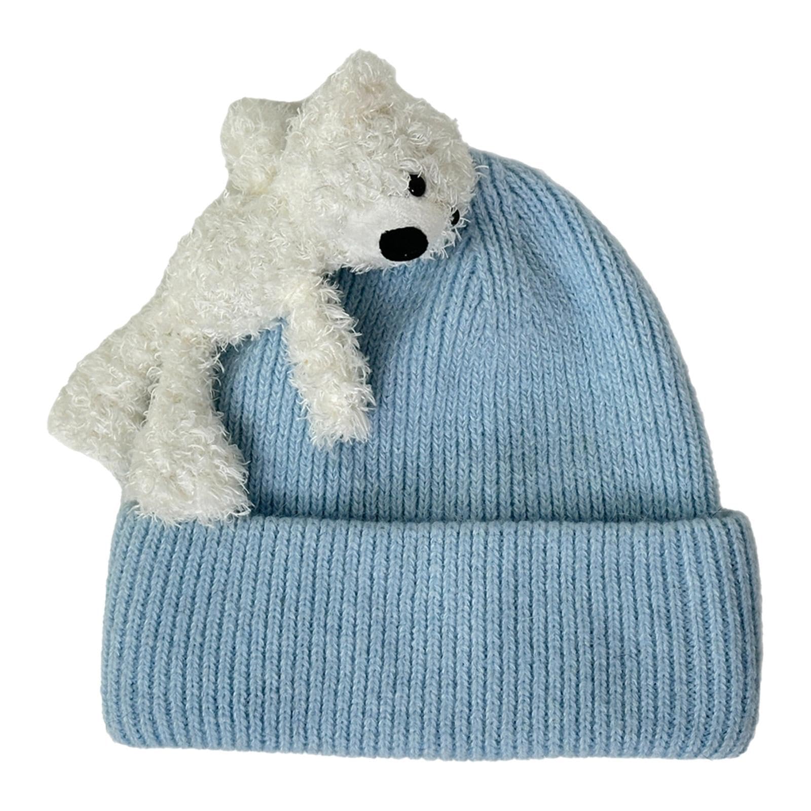 Meadawgs®Winter Hat Thermal Casual Comfortable Warm Travel Windproof Fashion Snow Cap Light Blue|Clothing, Shoes & Accessories|Womens Accessories|Hats-image-27