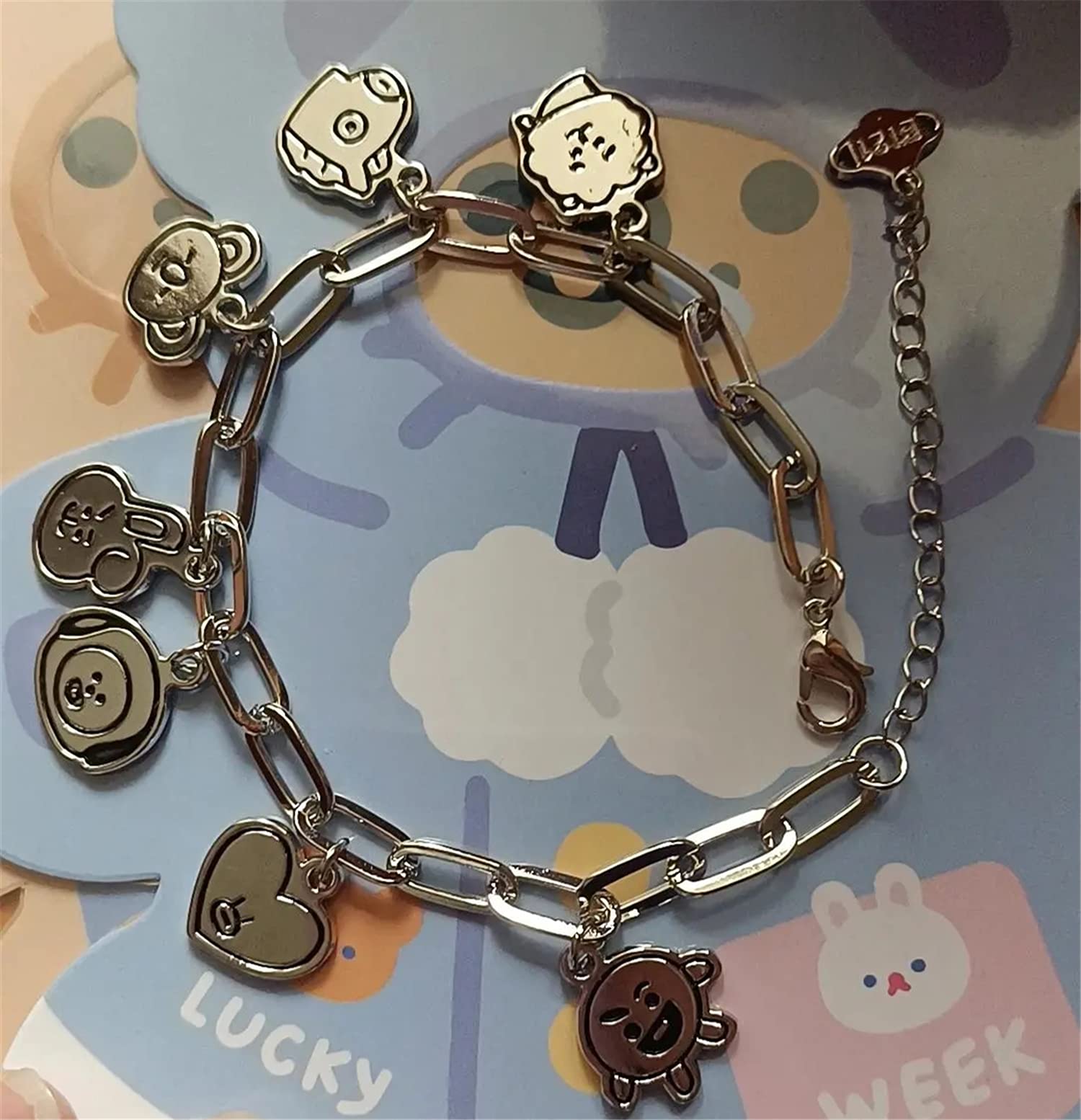 Amazon.co.jp: BTS 防弾少年団 BT21ブレスレット 腕輪 メンズ