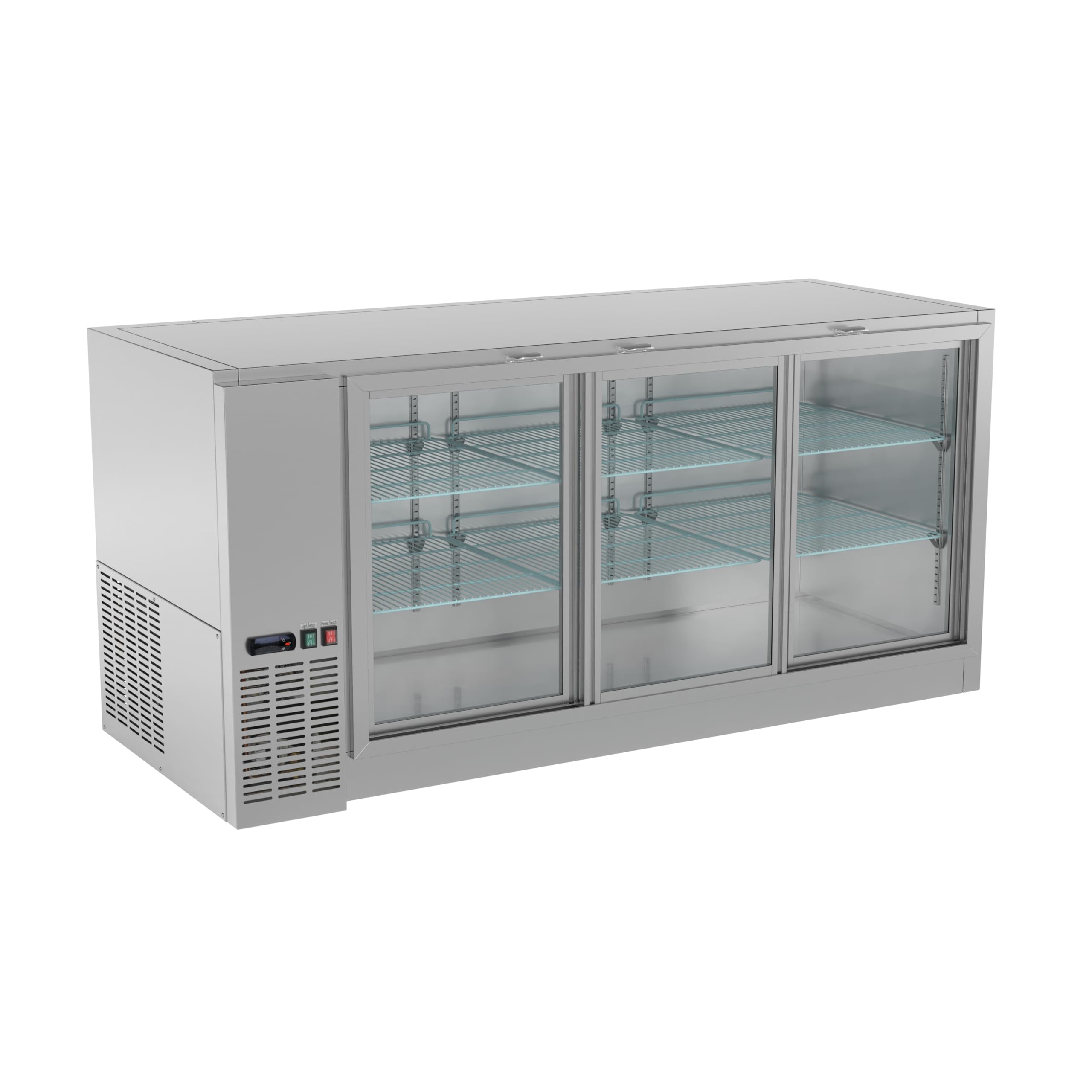 Krollen Industrial UBB-72S-GT-S 21.6 cu ft Beverage Cooler Stainless Steel