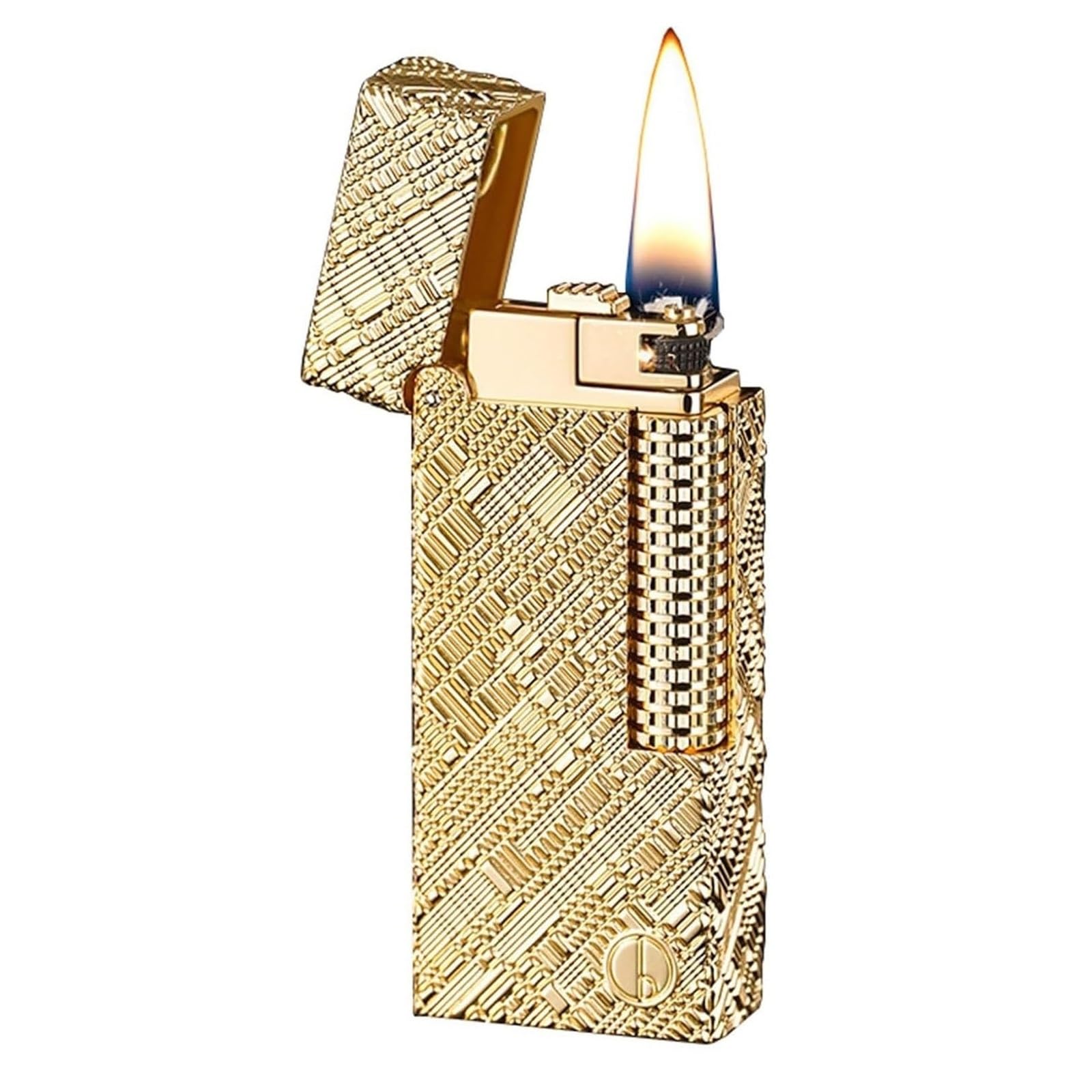 Encendedor de queroseno en relieve, el regalo perfecto para hombres en camping