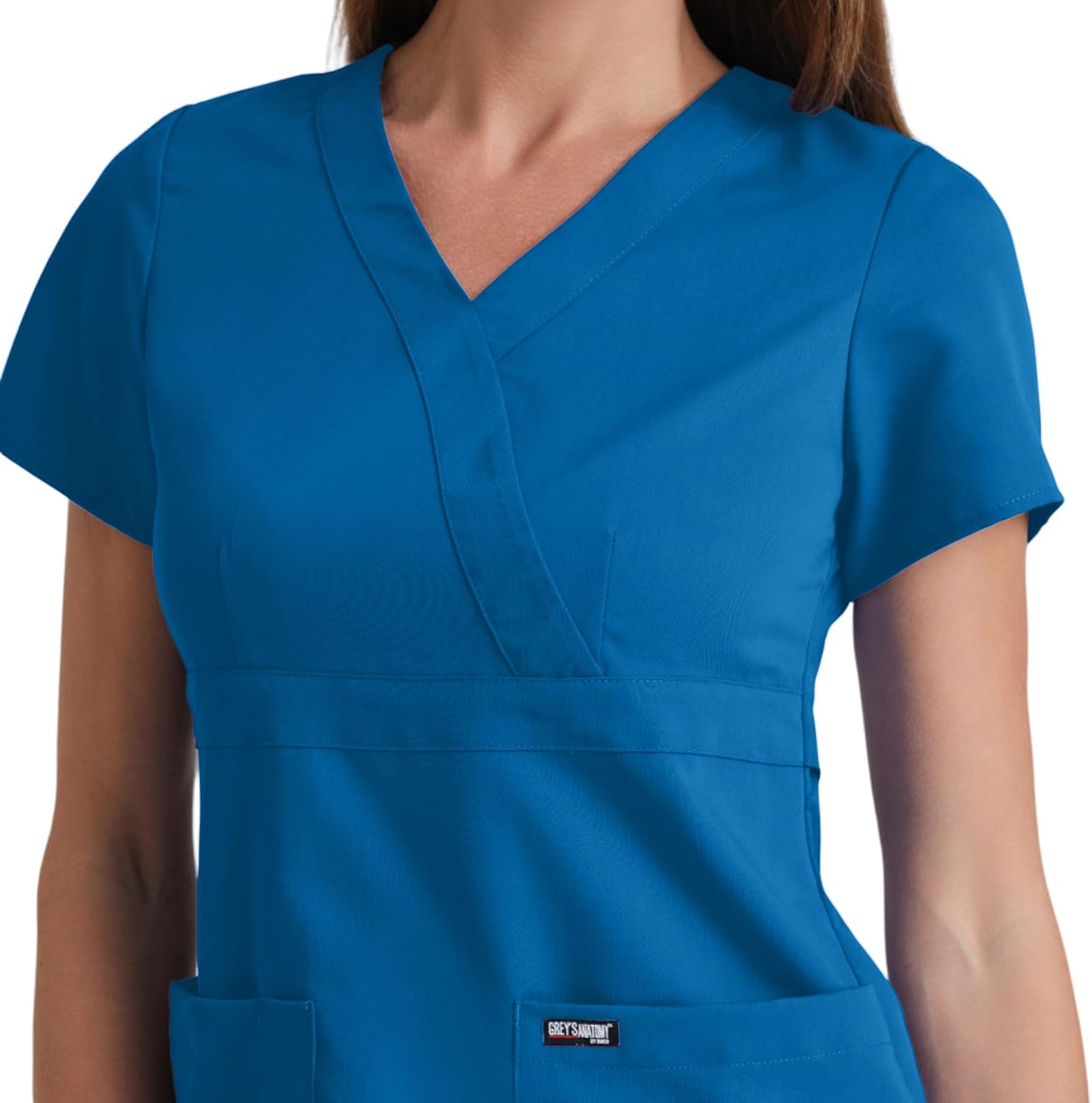 BARCO Grey's Anatomy Scrubs - Riley Scrub Top for Women, V-Neck Super-Soft Women's Scrub Top - Image 2