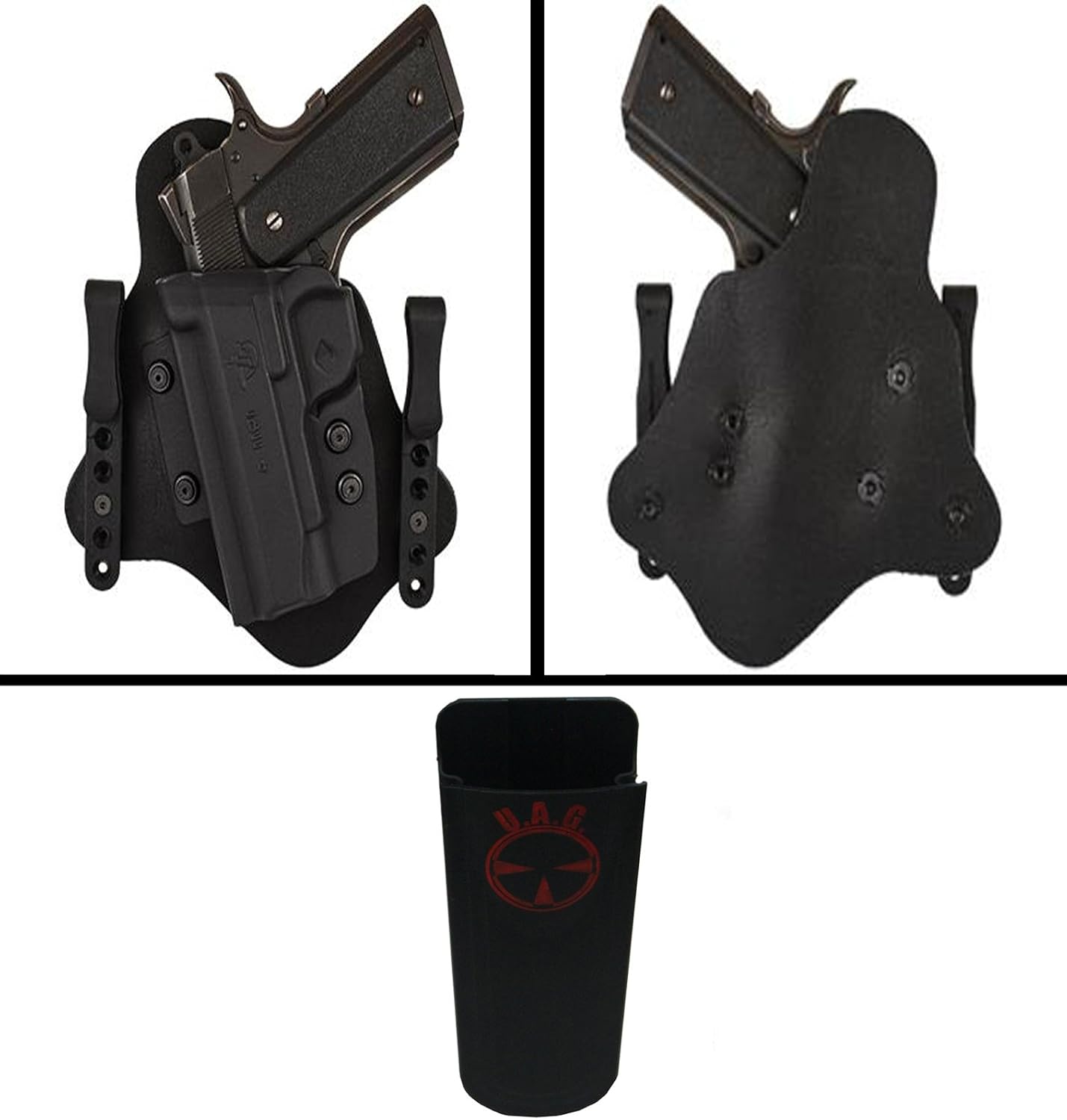 CompTac Spartan H&K P30/HK45C Left Hand Black CClips