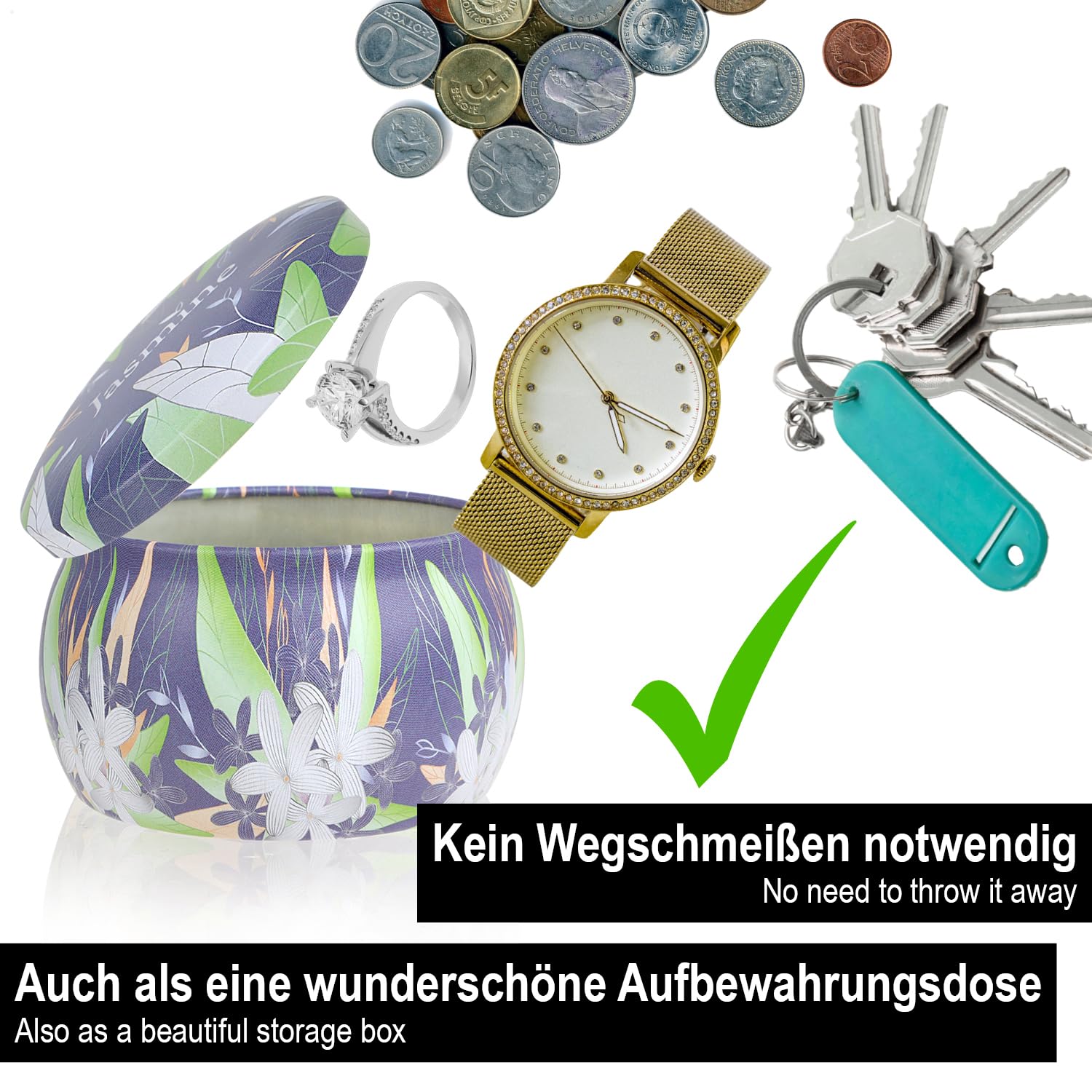 com-four® 4X Geschenk-Box mit insgesamt 16 Duftkerzen - 4 Kerzen je Set für Frauen und Männer - Geschenk für Geburtstag und Muttertag - Kerzen für Aromatherapie, Entspannung