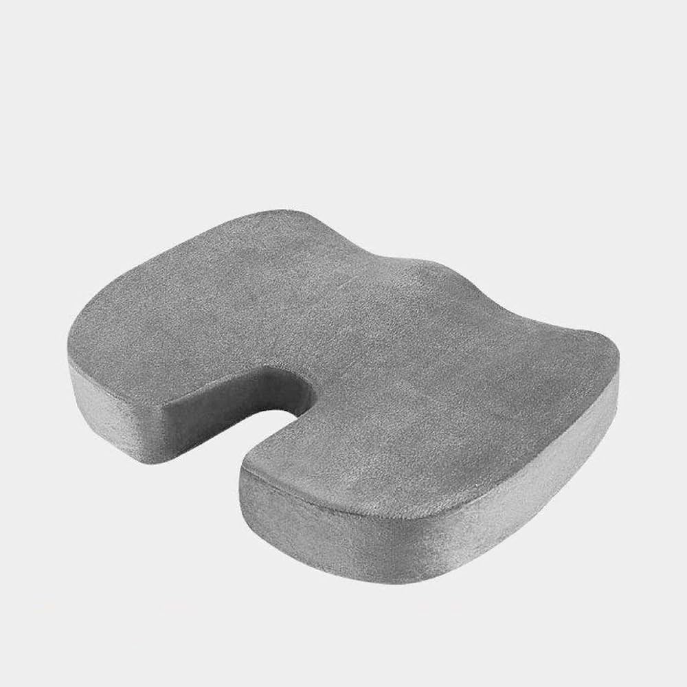 Pure Ease ErgoComfort Non-Slip Orthopedic Seat Cushion Enhanced Cooling Gel & Memory Foam for Tailbone Back Support Ideal for Office Chairs and Long-Term Seating Sciatica & Back Pain Relief (Gray) : Amazon.ca: